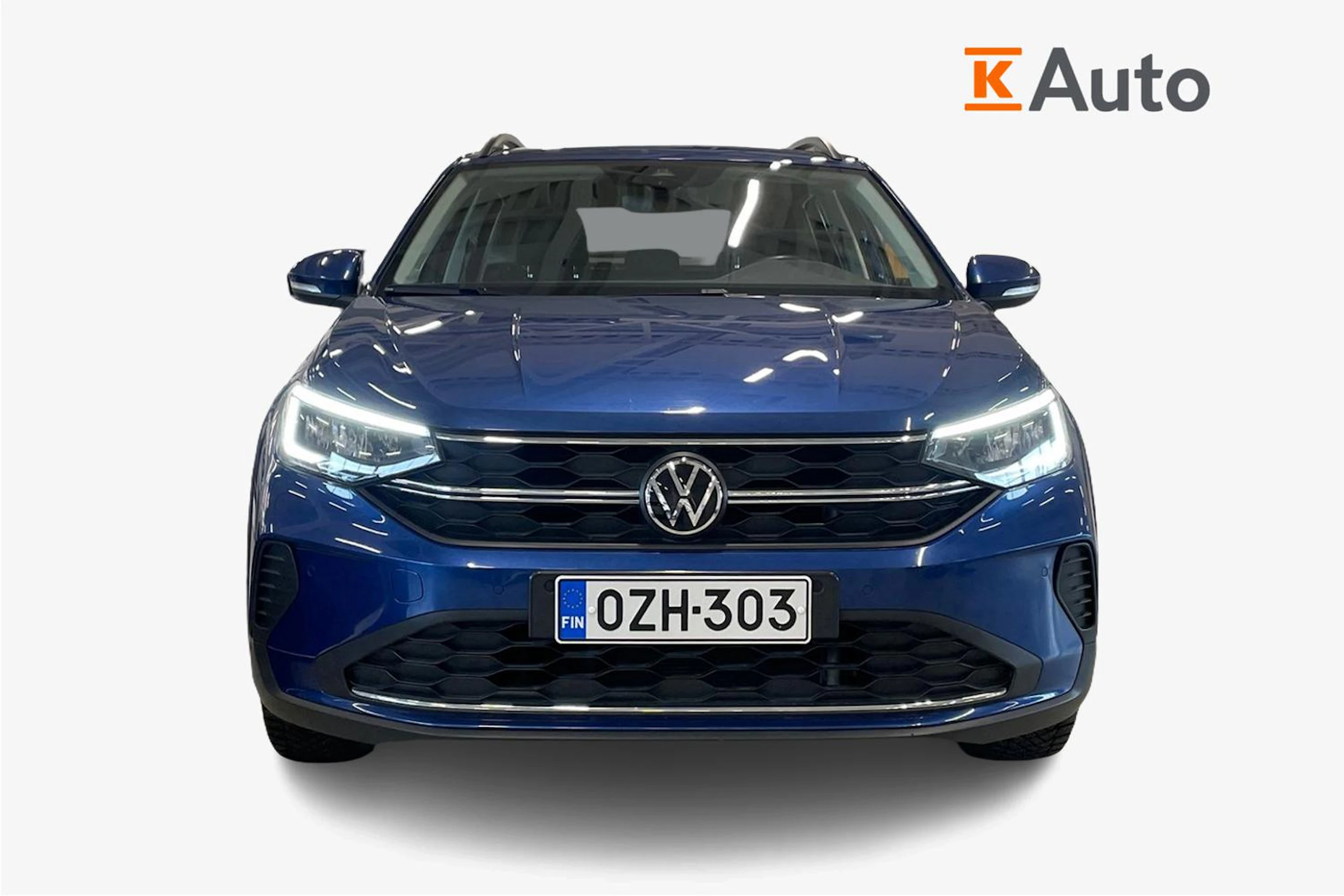 sininen Volkswagen Taigo 2022 kuva 4.