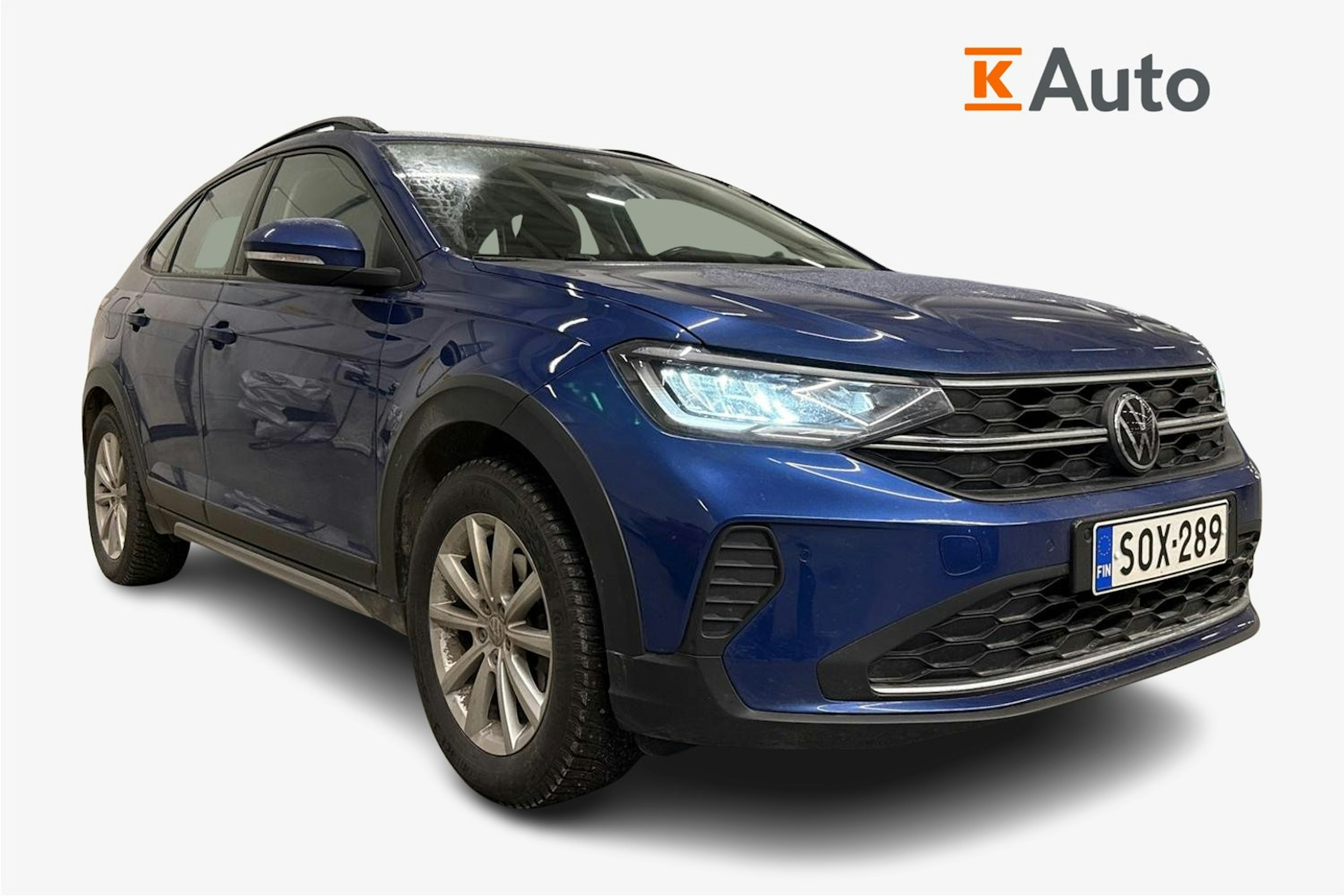 sininen Volkswagen Taigo 2022 kuva 1.