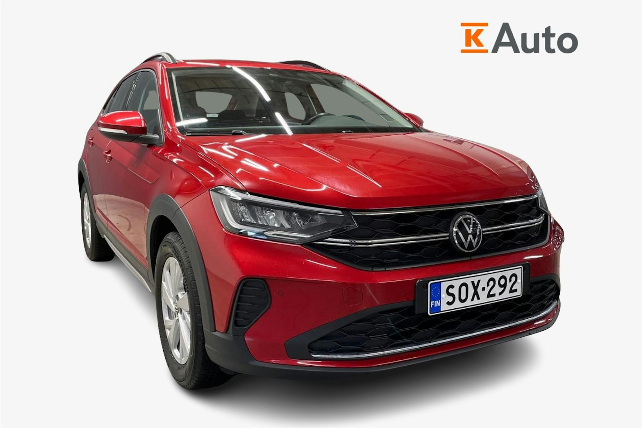 Punainen Volkswagen Taigo 2022 kuva 1.