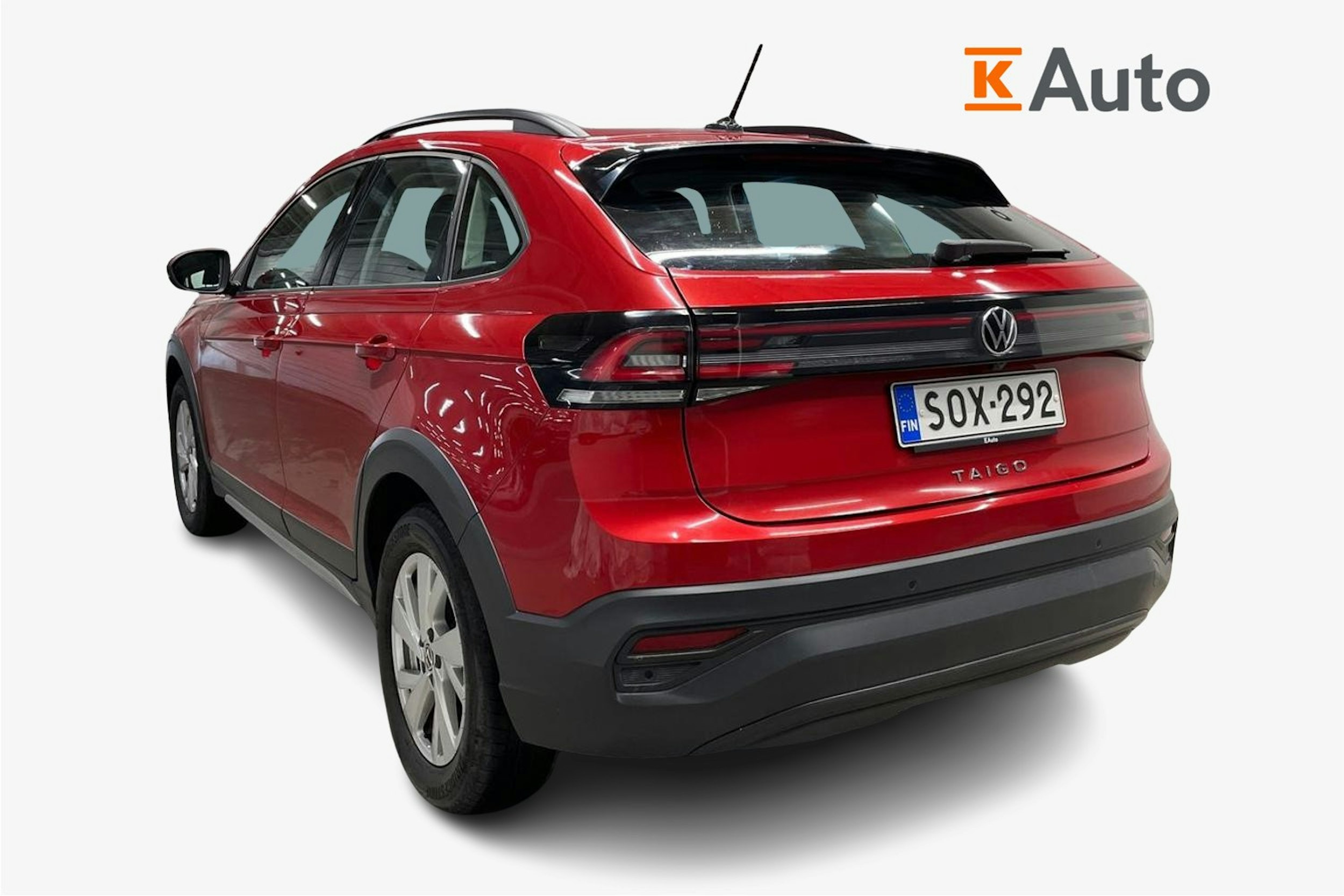 Punainen Volkswagen Taigo 2022 kuva 2.