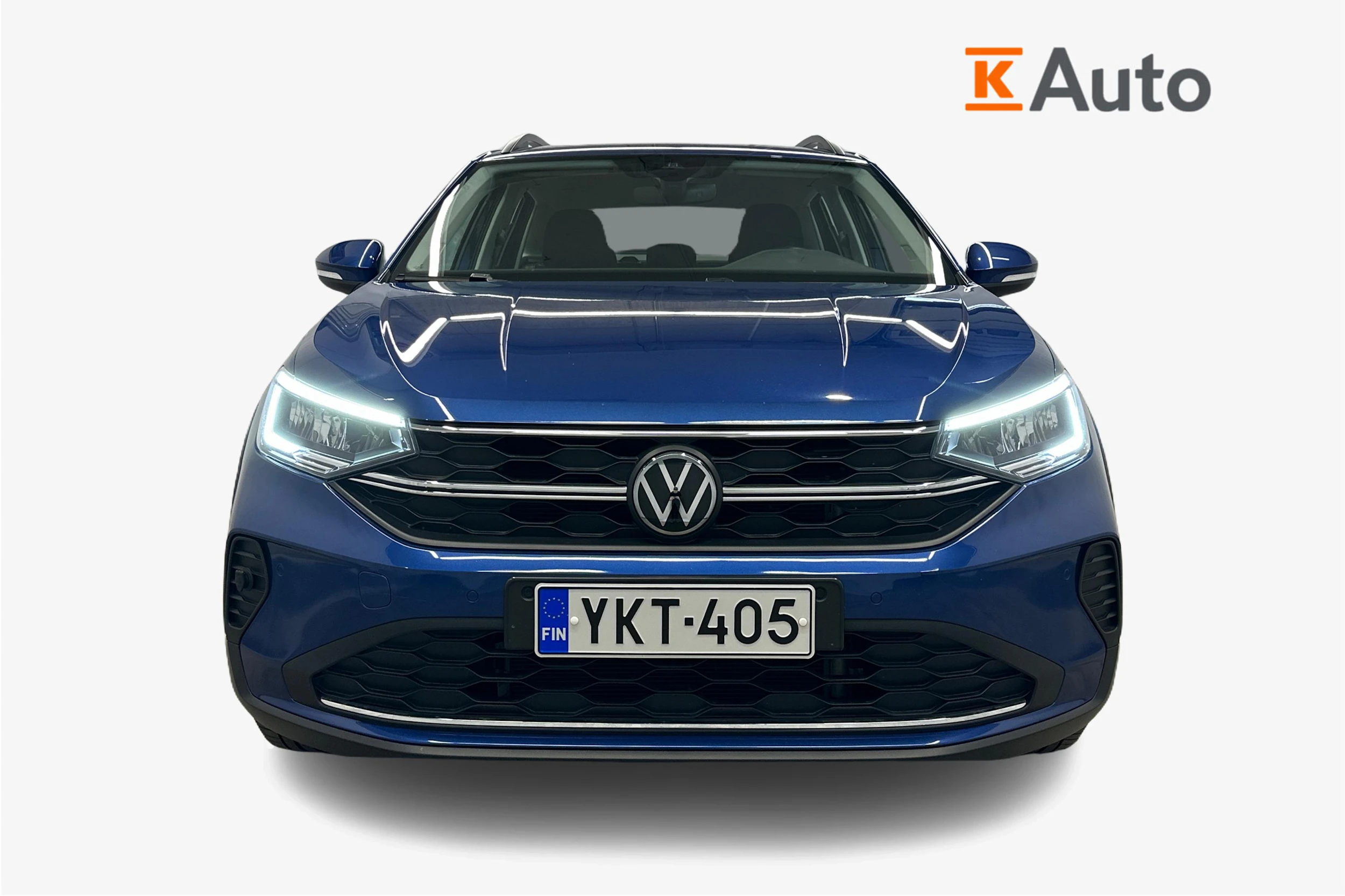 sininen Volkswagen Taigo 2022 kuva 4.