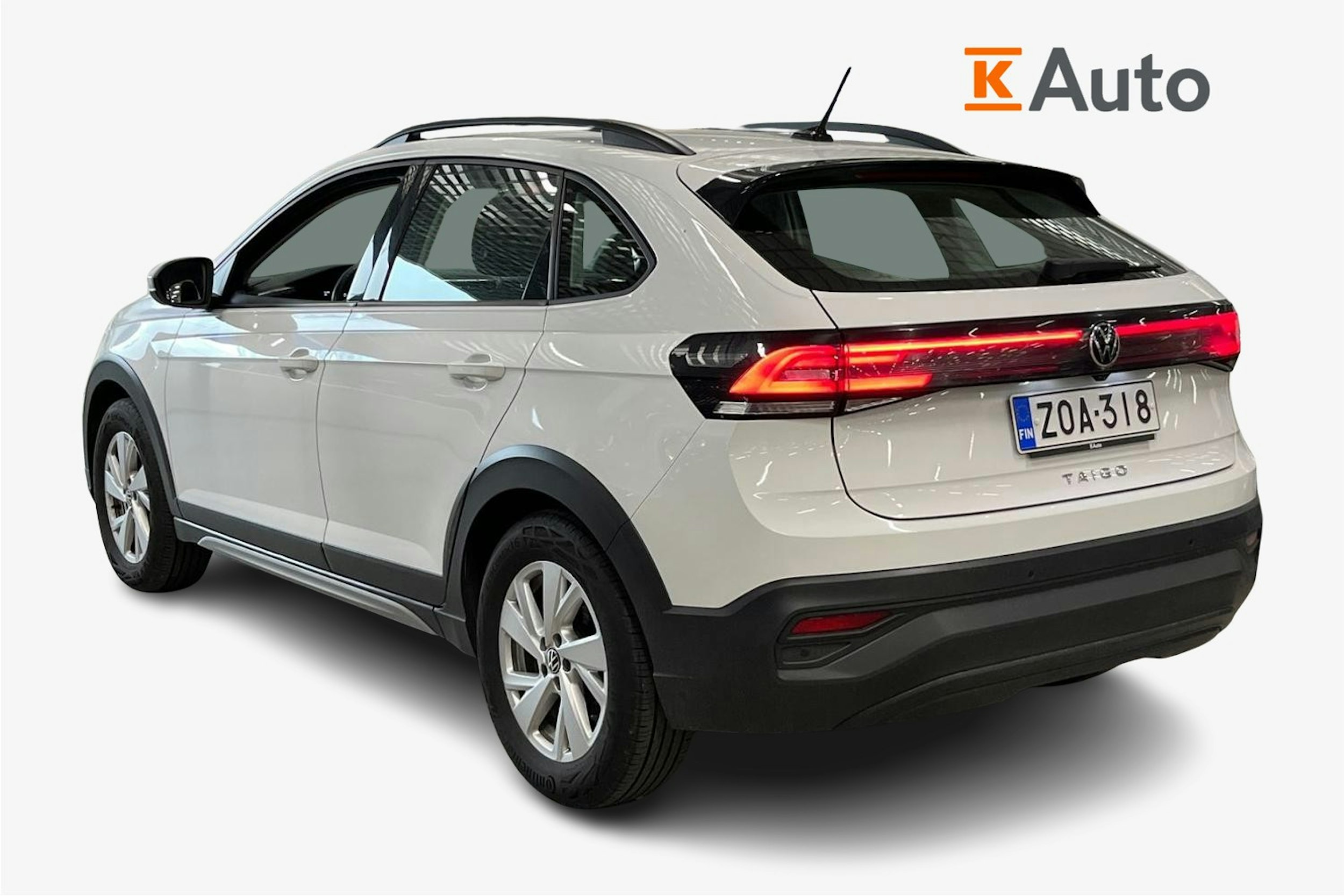 Valkoinen Volkswagen Taigo 2022 kuva 2.