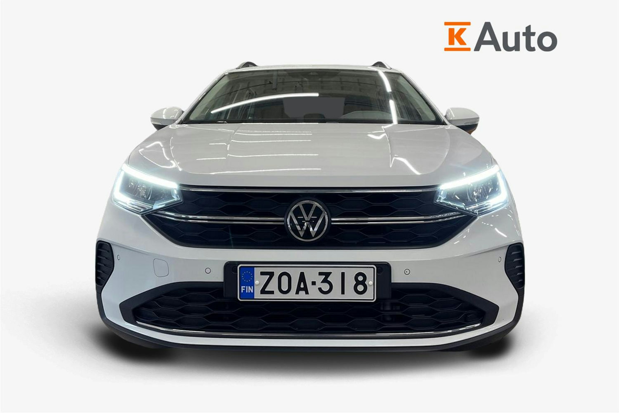 Valkoinen Volkswagen Taigo 2022 kuva 5.