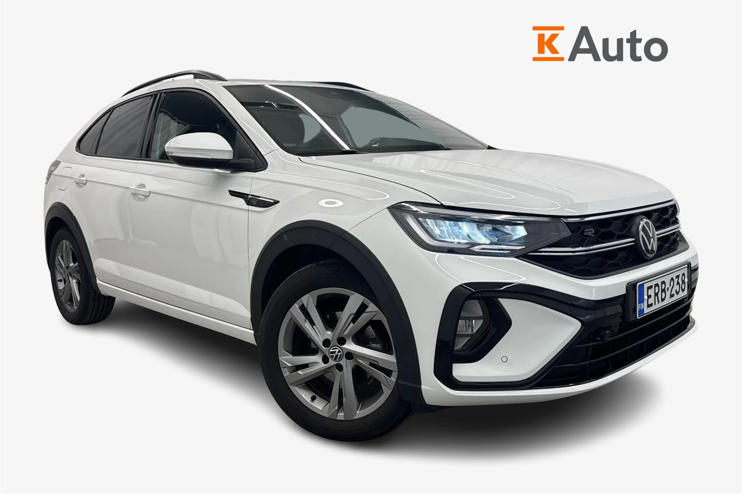 Valkoinen Volkswagen Taigo 2022 kuva 1.