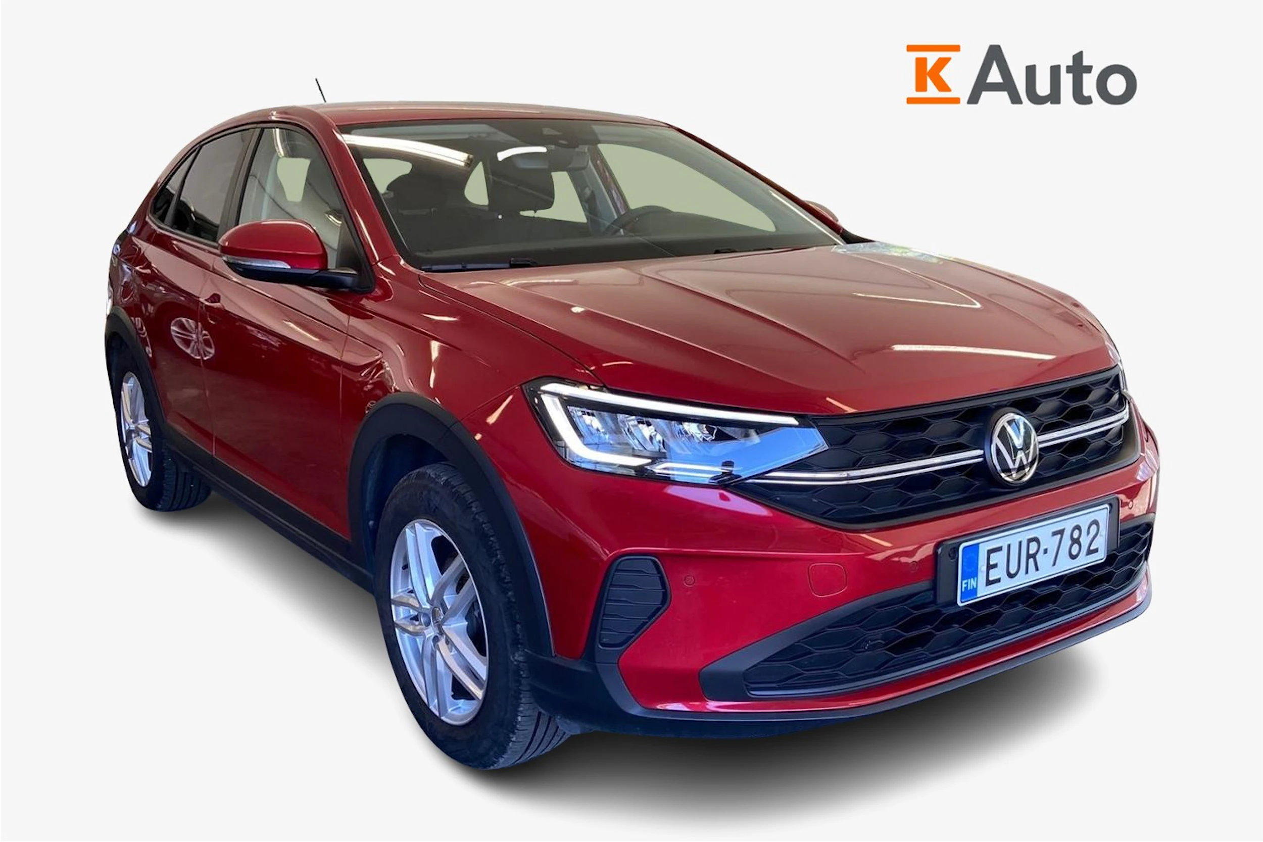 punainen Volkswagen Taigo 2023 kuva 1.