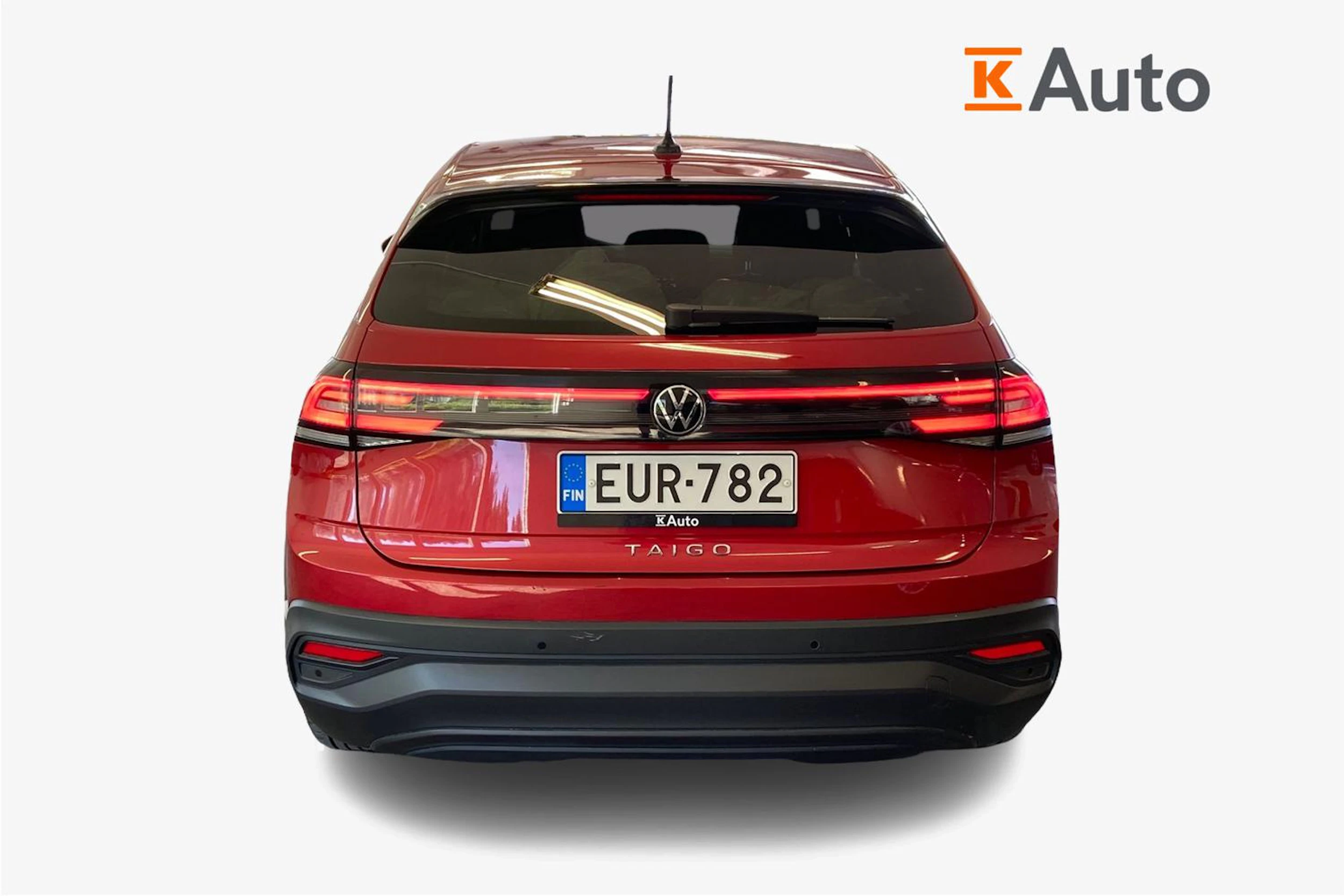 punainen Volkswagen Taigo 2023 kuva 3.