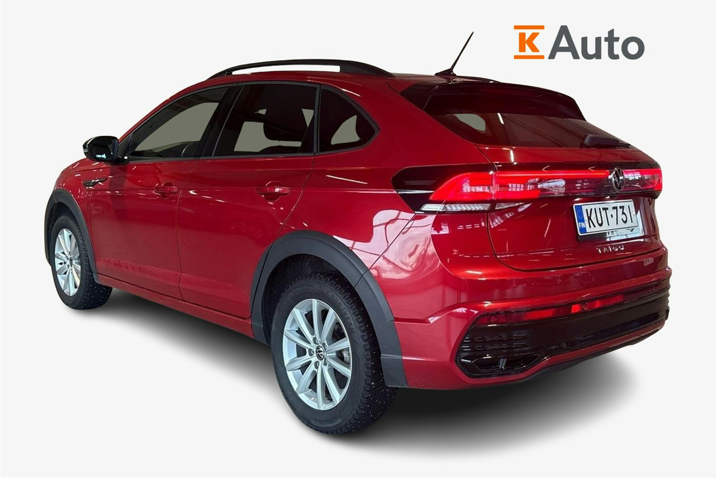 Punainen Volkswagen Taigo 2023 kuva 2.