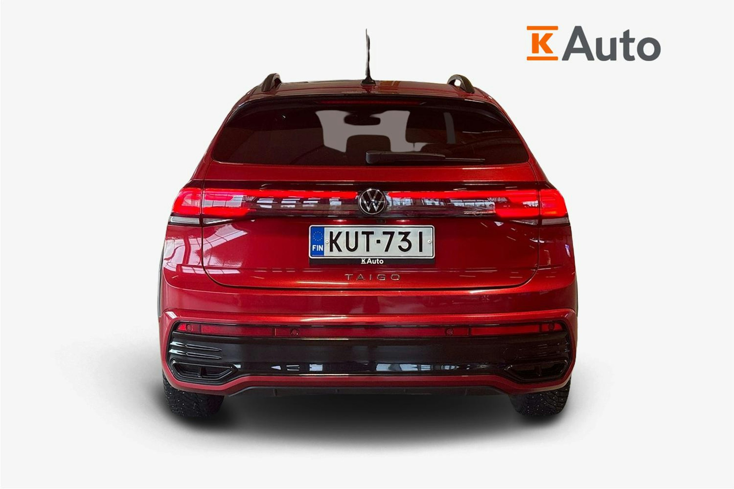 Punainen Volkswagen Taigo 2023 kuva 3.