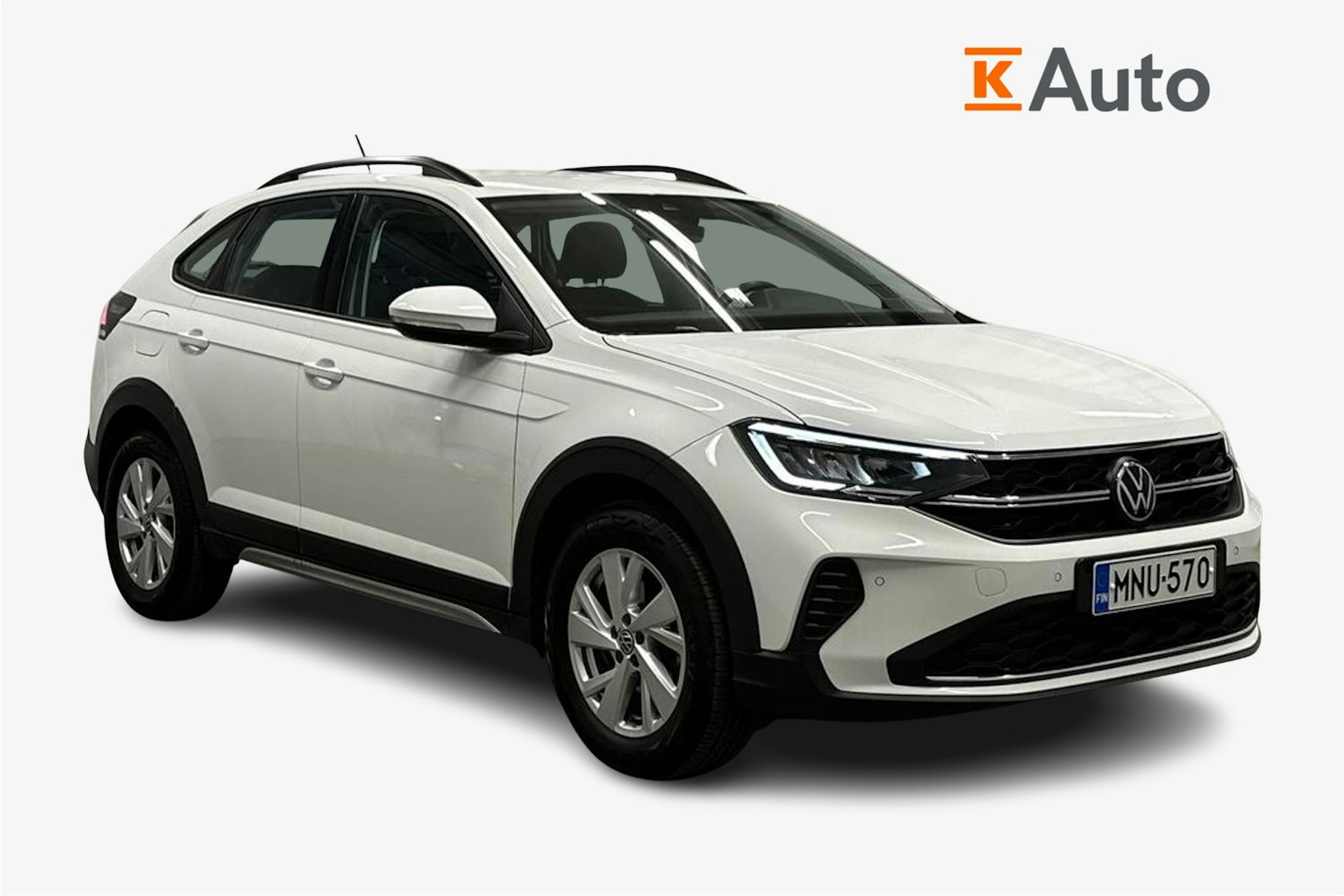 valkoinen Volkswagen Taigo 2023 kuva 1.