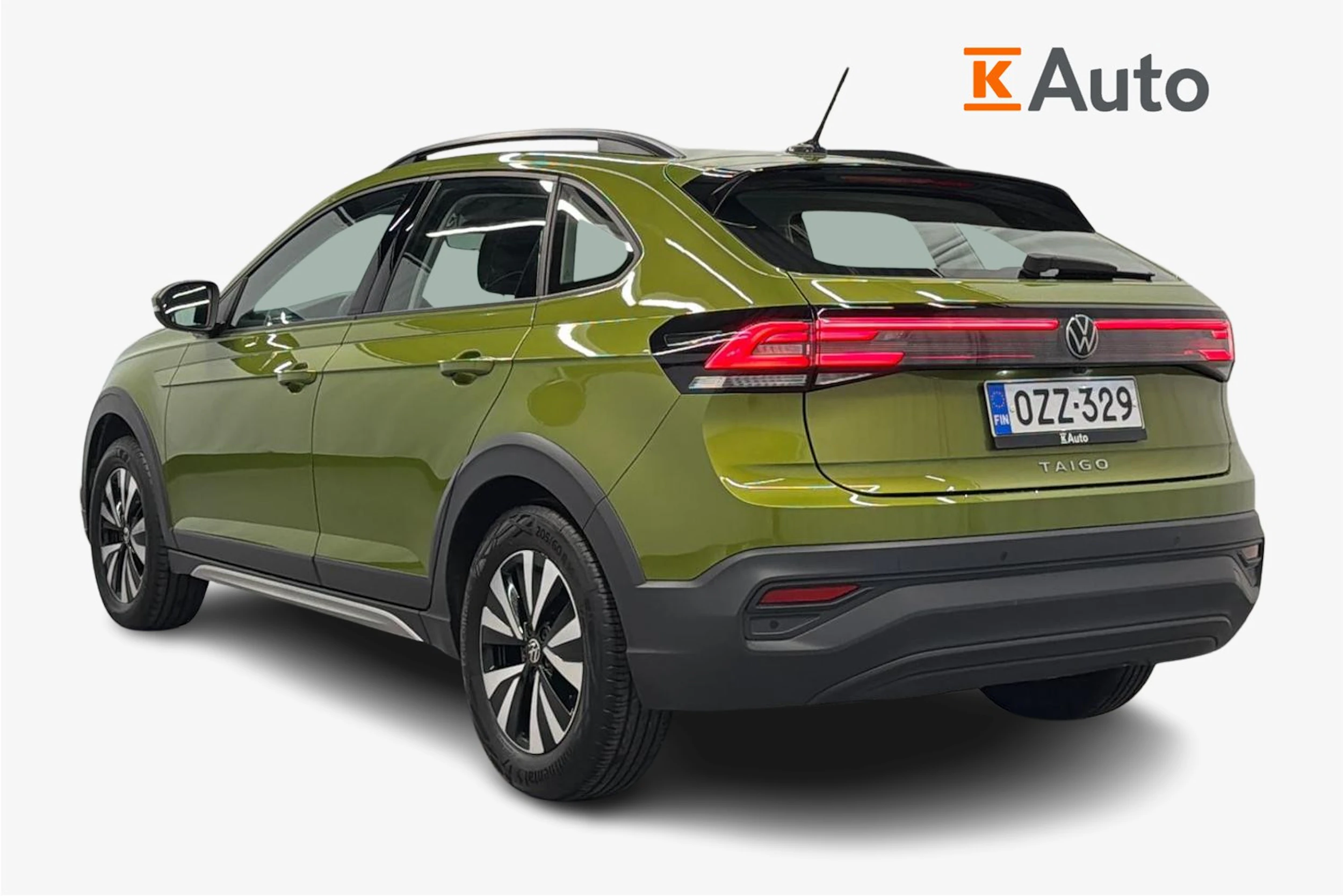 vihreä Volkswagen Taigo 2023 kuva 2.