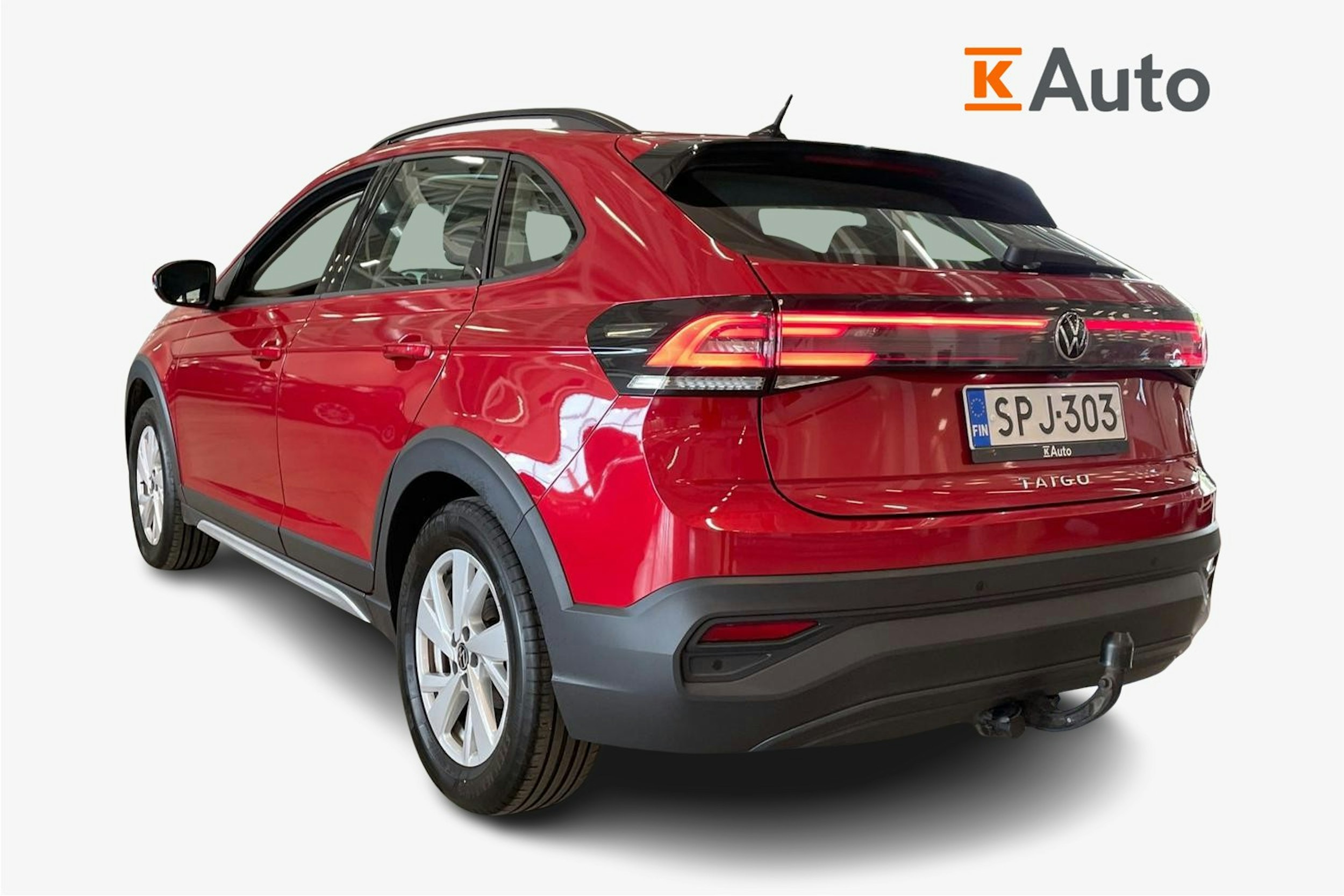 punainen Volkswagen Taigo 2023 kuva 2.