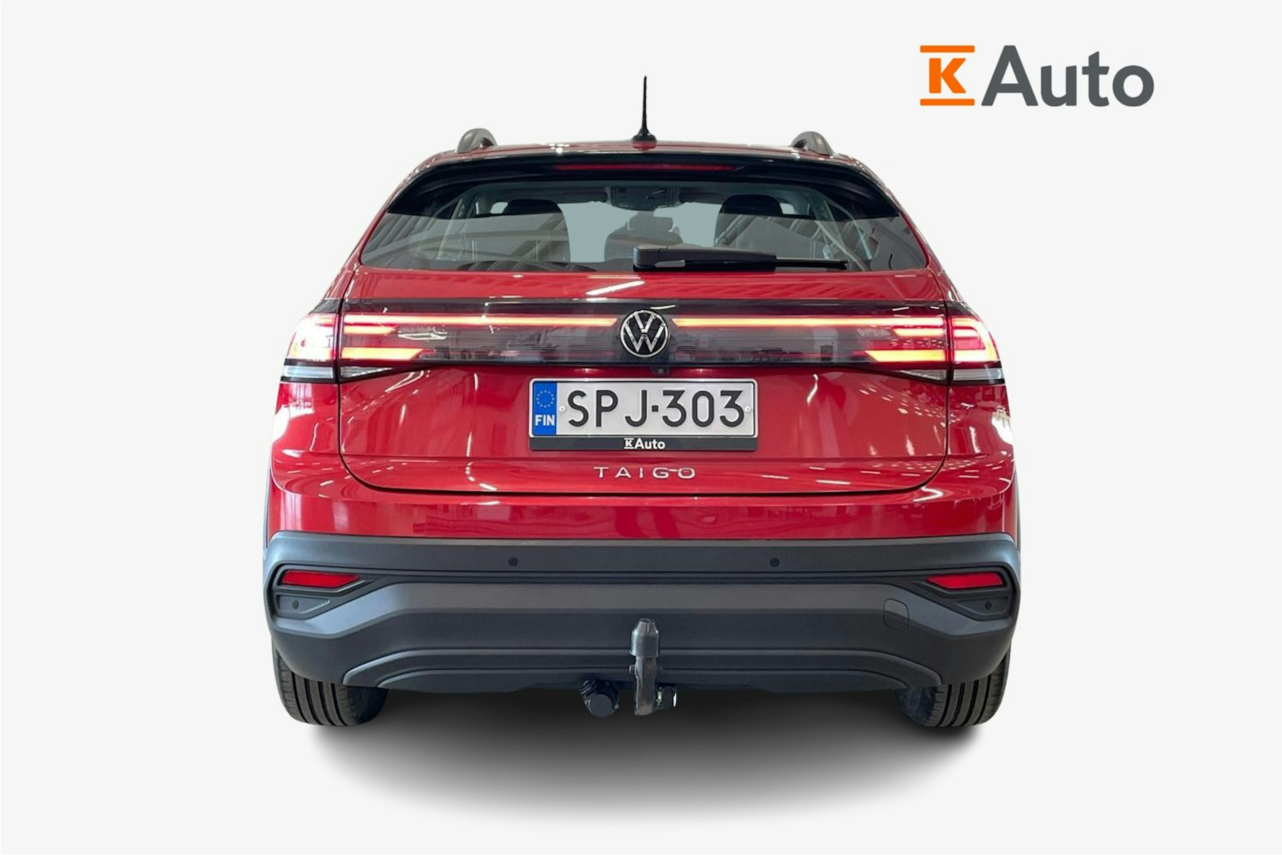 punainen Volkswagen Taigo 2023 kuva 3.