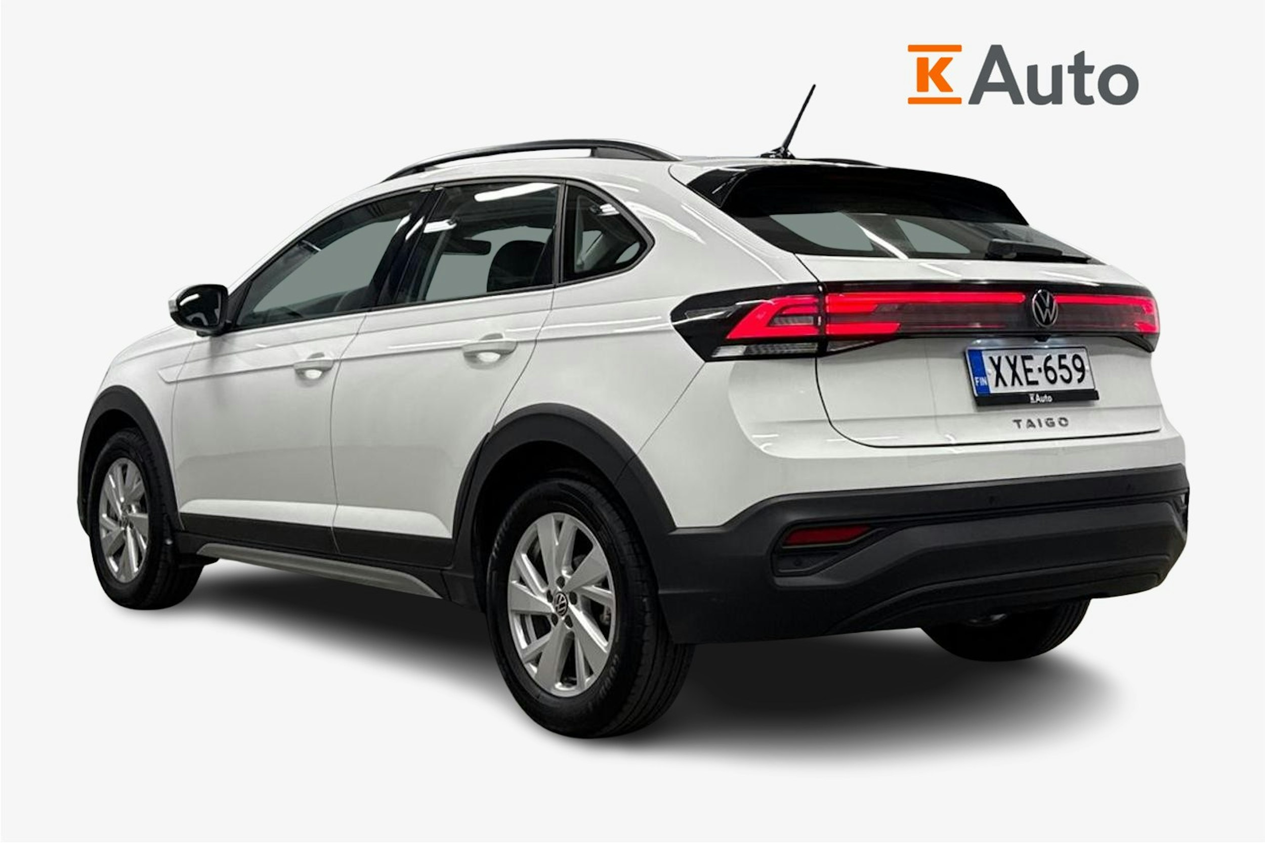 valkoinen Volkswagen Taigo 2023 kuva 2.
