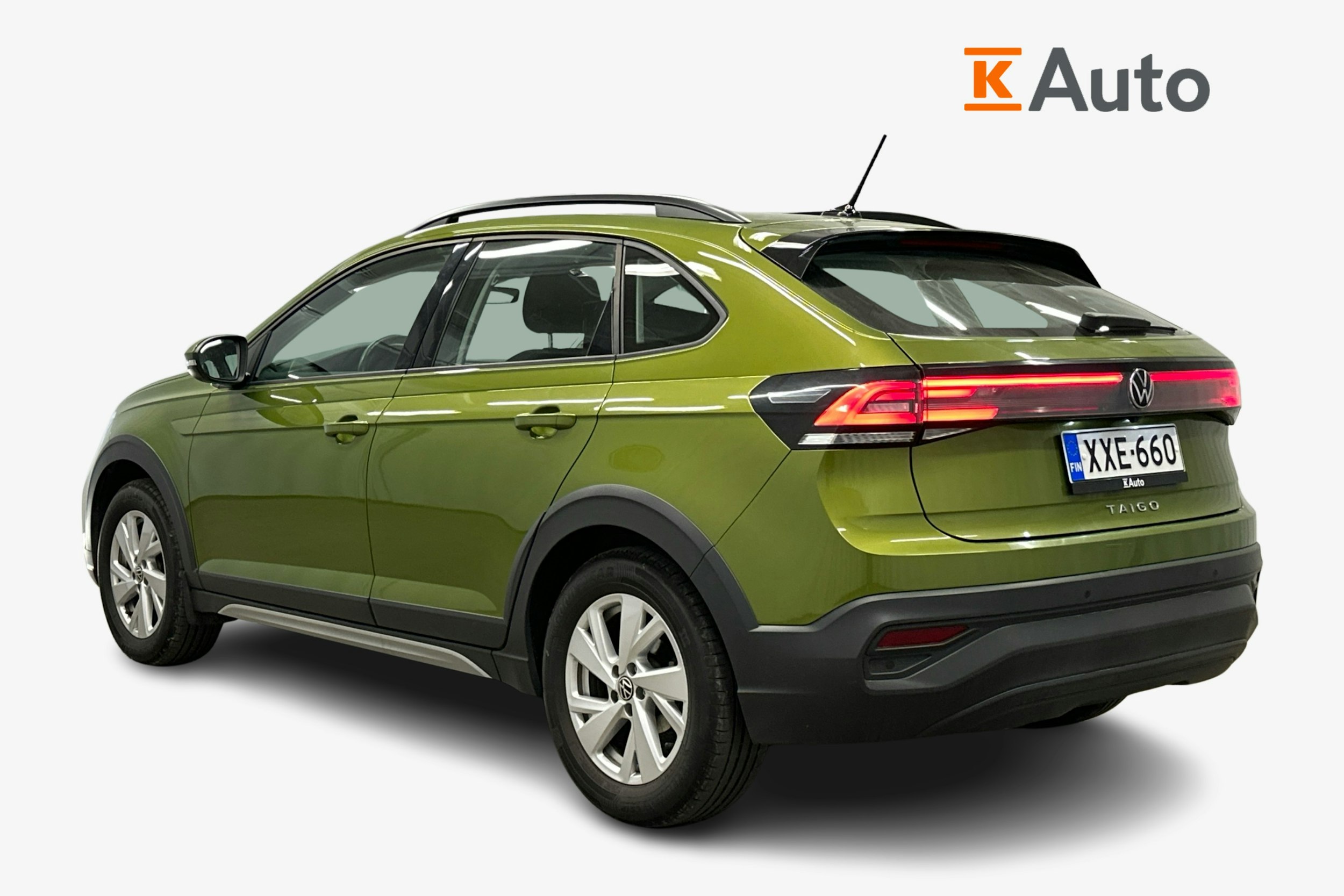 vihreä Volkswagen Taigo 2023 kuva 2.