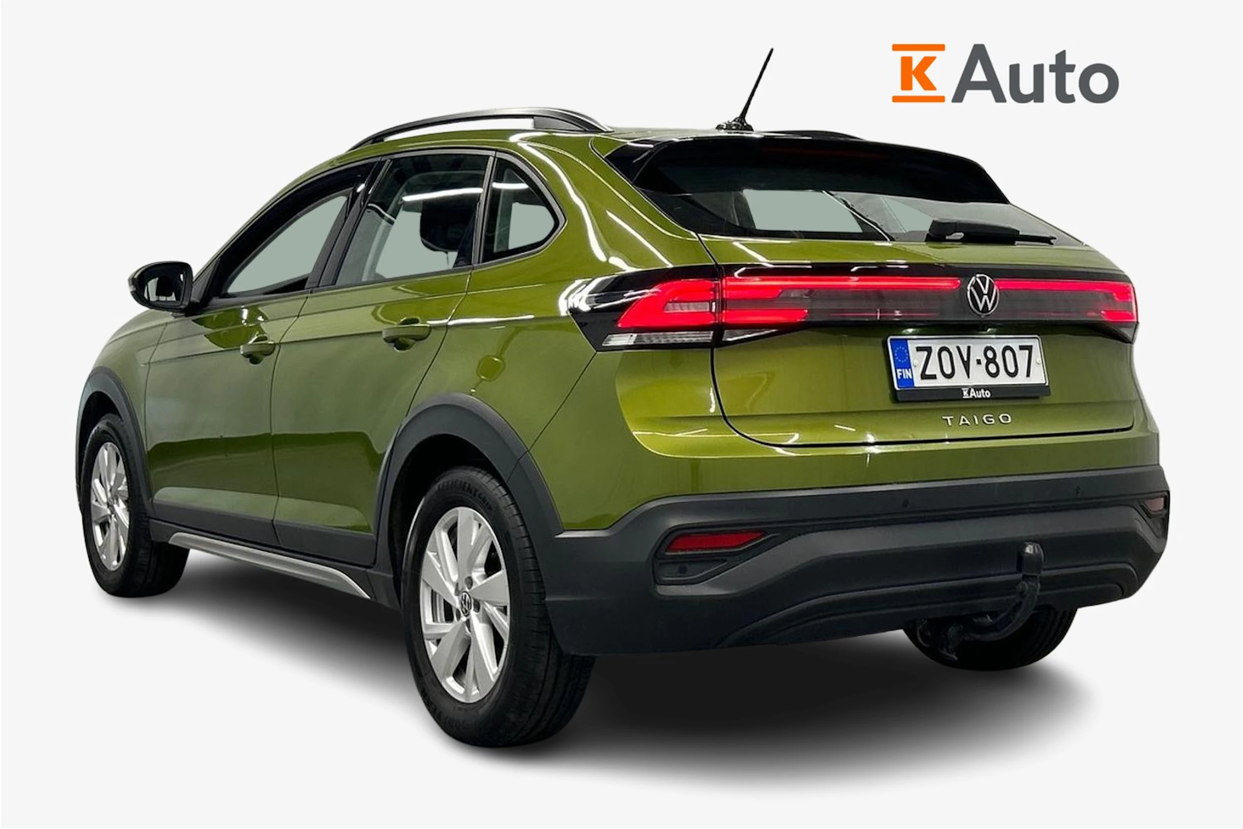 vihreä Volkswagen Taigo 2023 kuva 3.