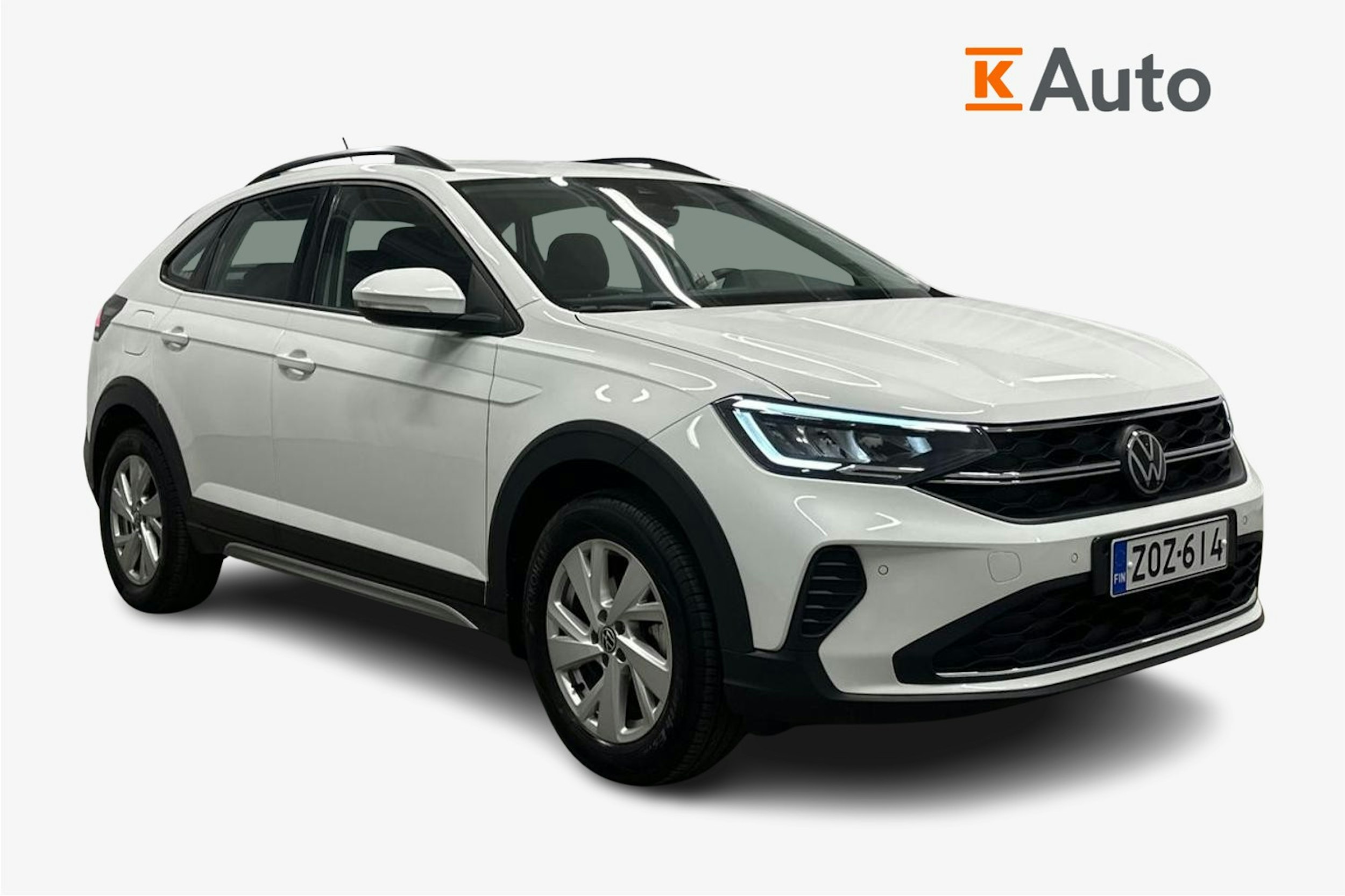 valkoinen Volkswagen Taigo 2023 kuva 1.