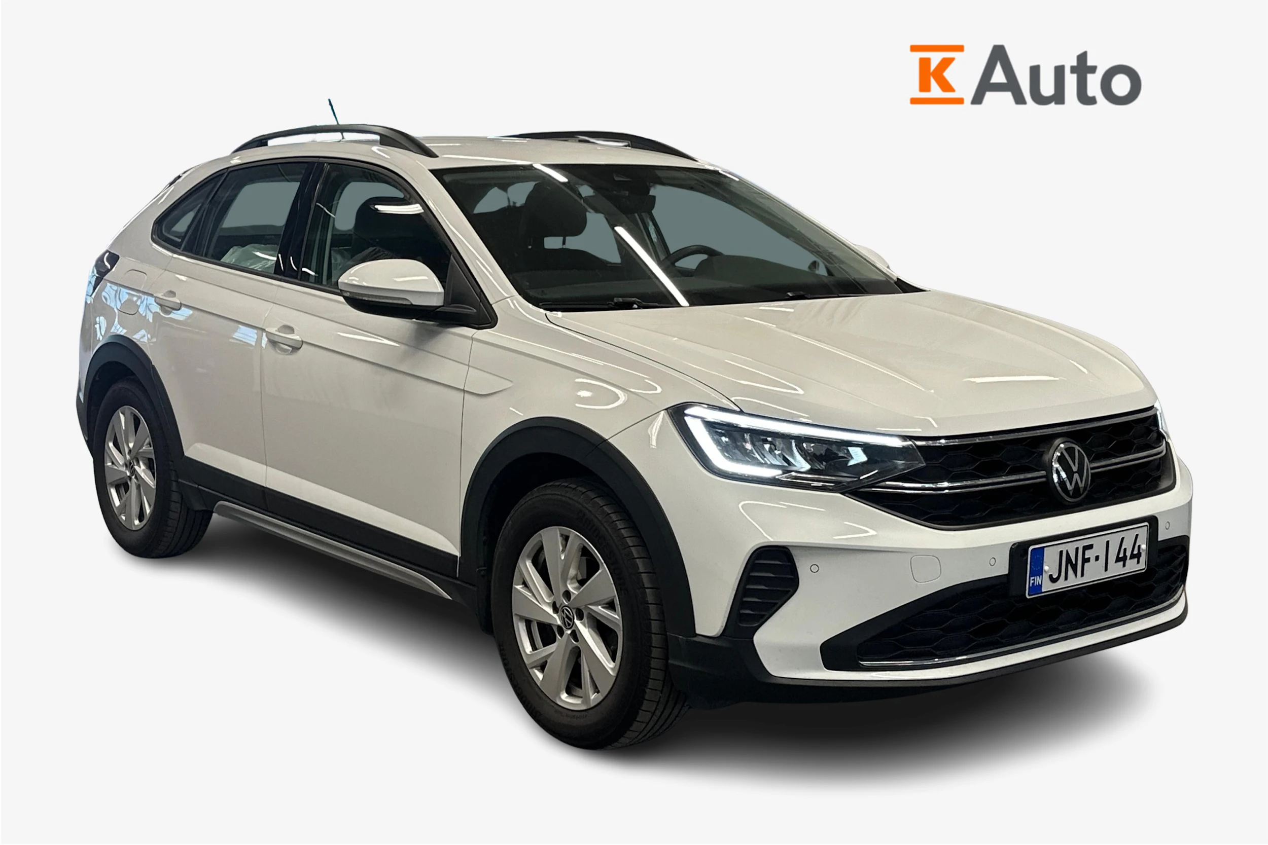 valkoinen Volkswagen Taigo 2024 kuva 1.
