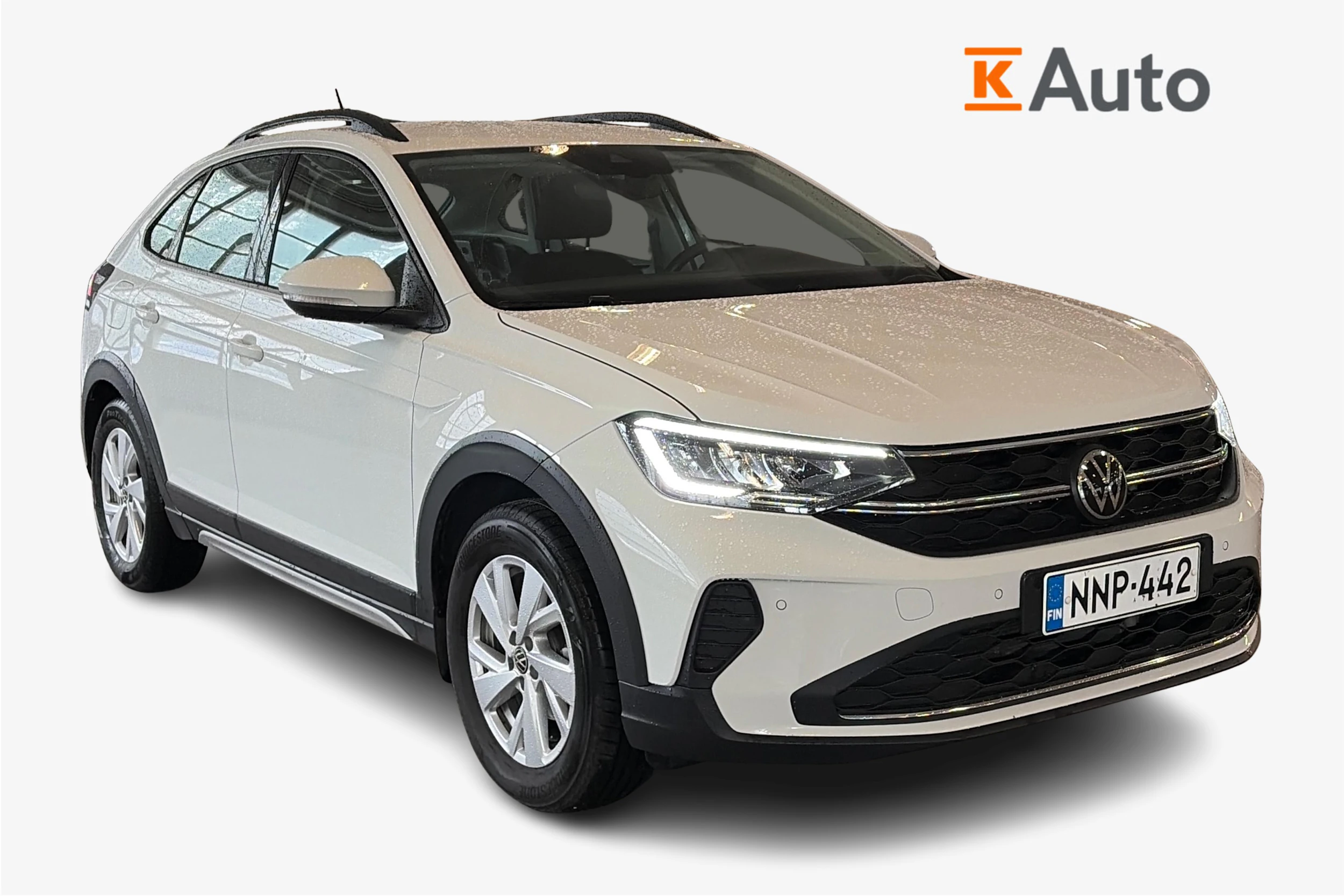 valkoinen Volkswagen Taigo 2024 kuva 1.