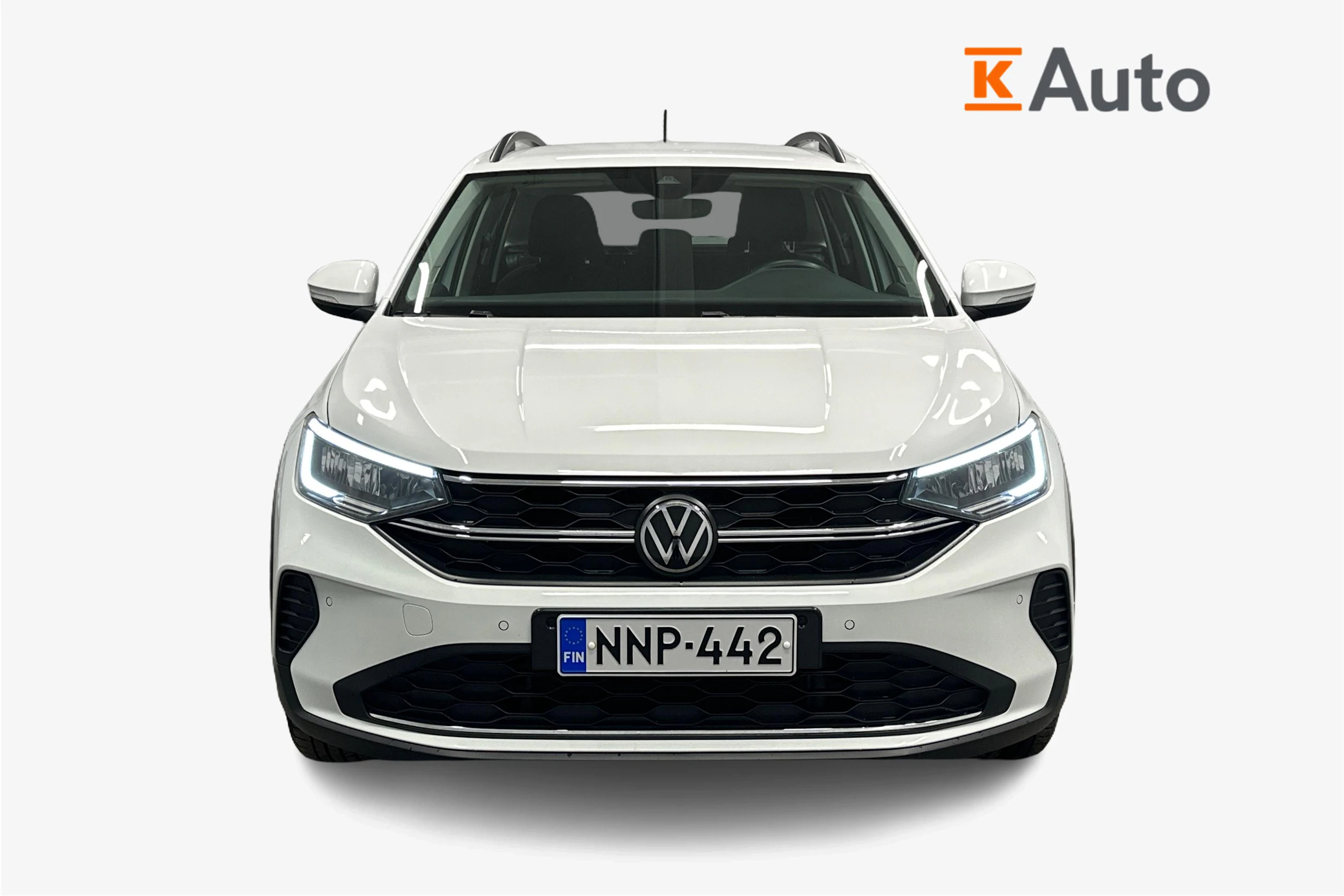 valkoinen Volkswagen Taigo 2024 kuva 4.