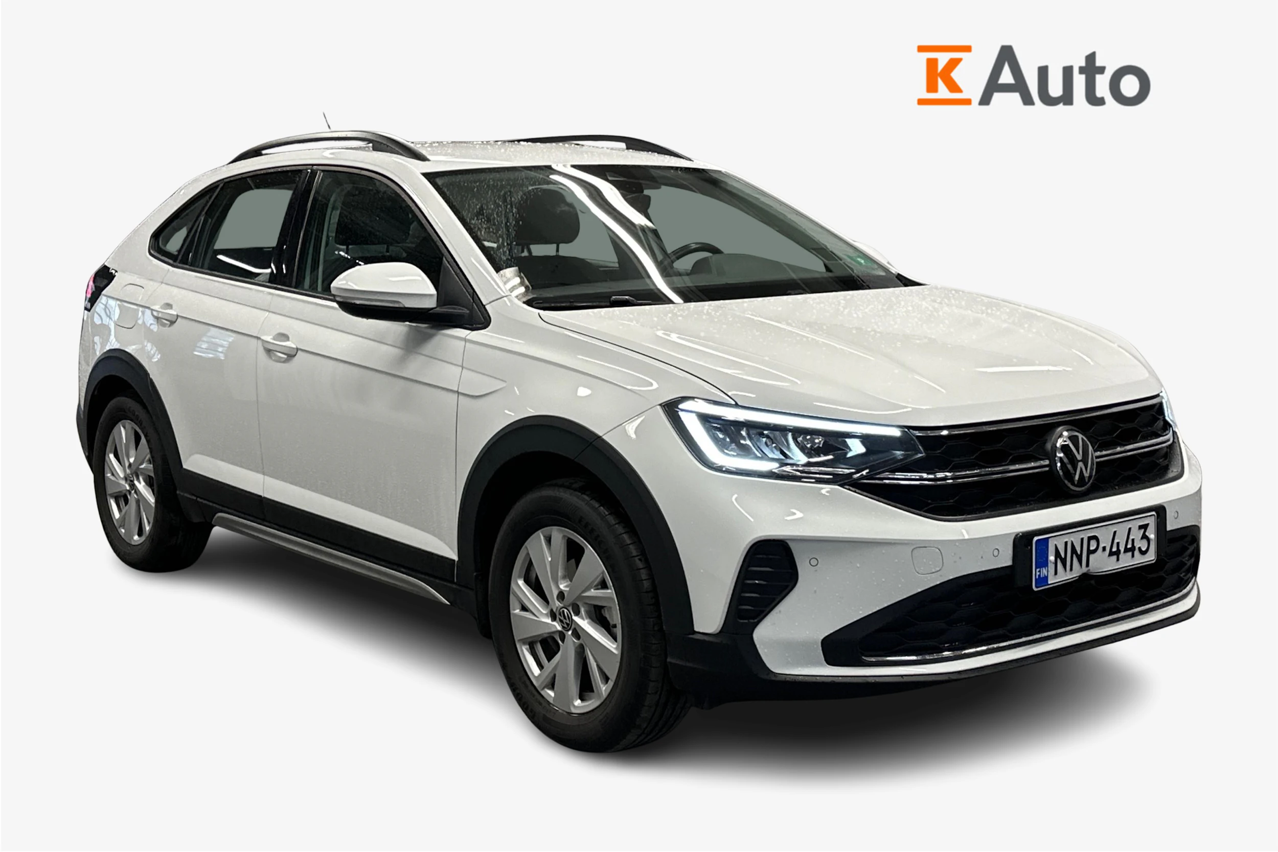 valkoinen Volkswagen Taigo 2024 kuva 1.