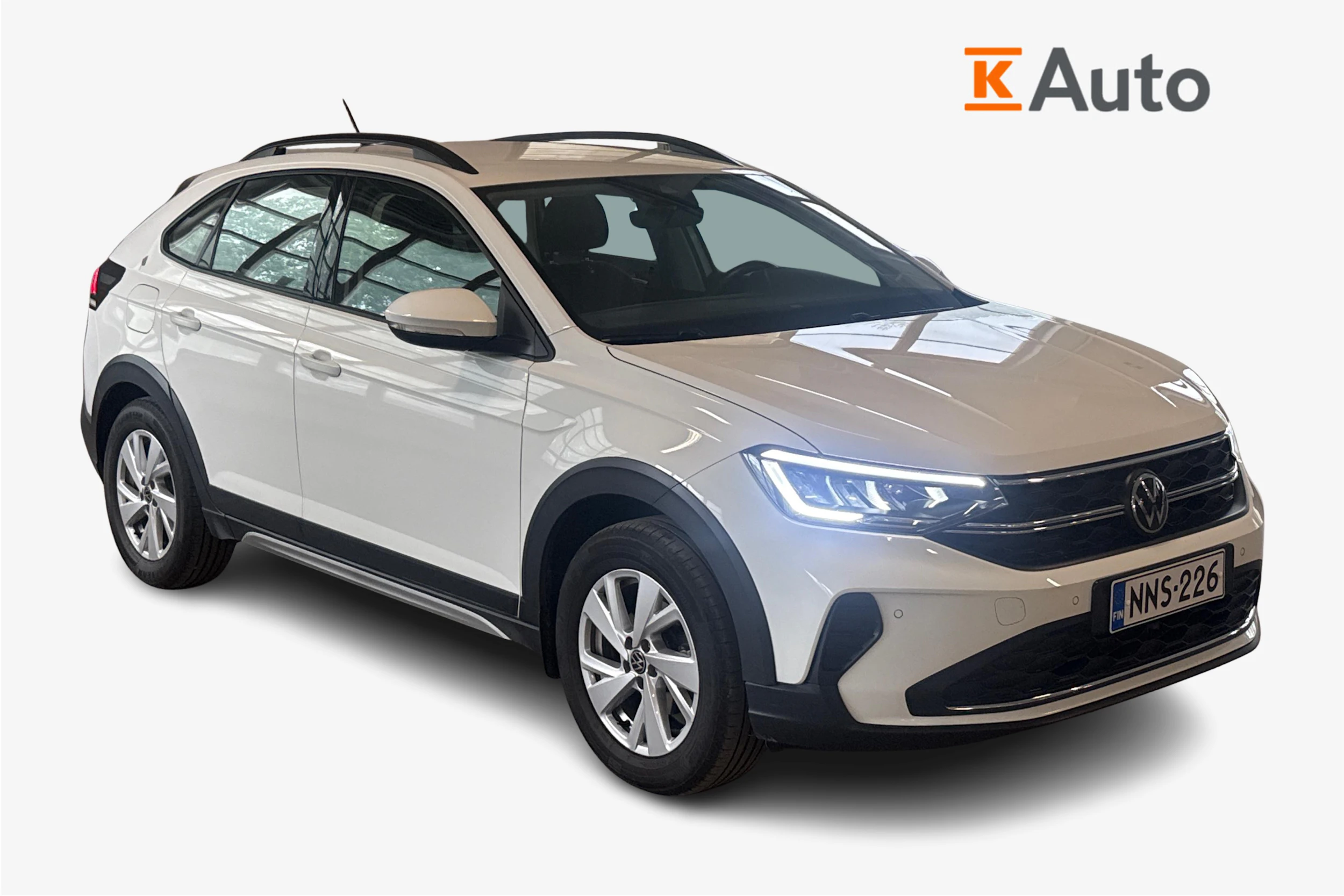 valkoinen Volkswagen Taigo 2024 kuva 1.