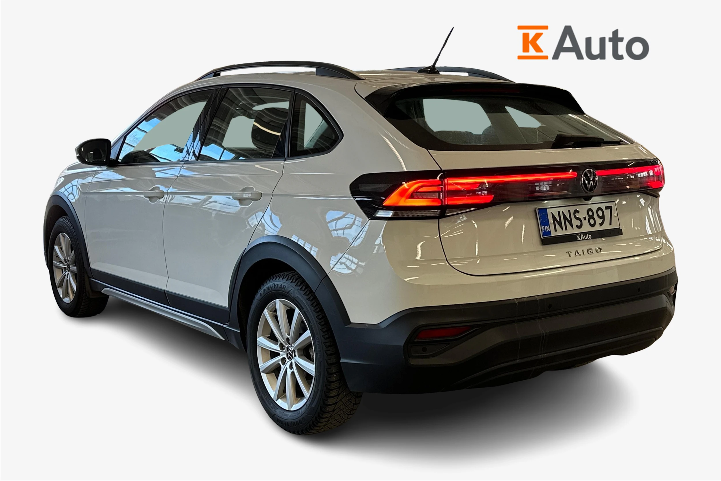 valkoinen Volkswagen Taigo 2024 kuva 2.