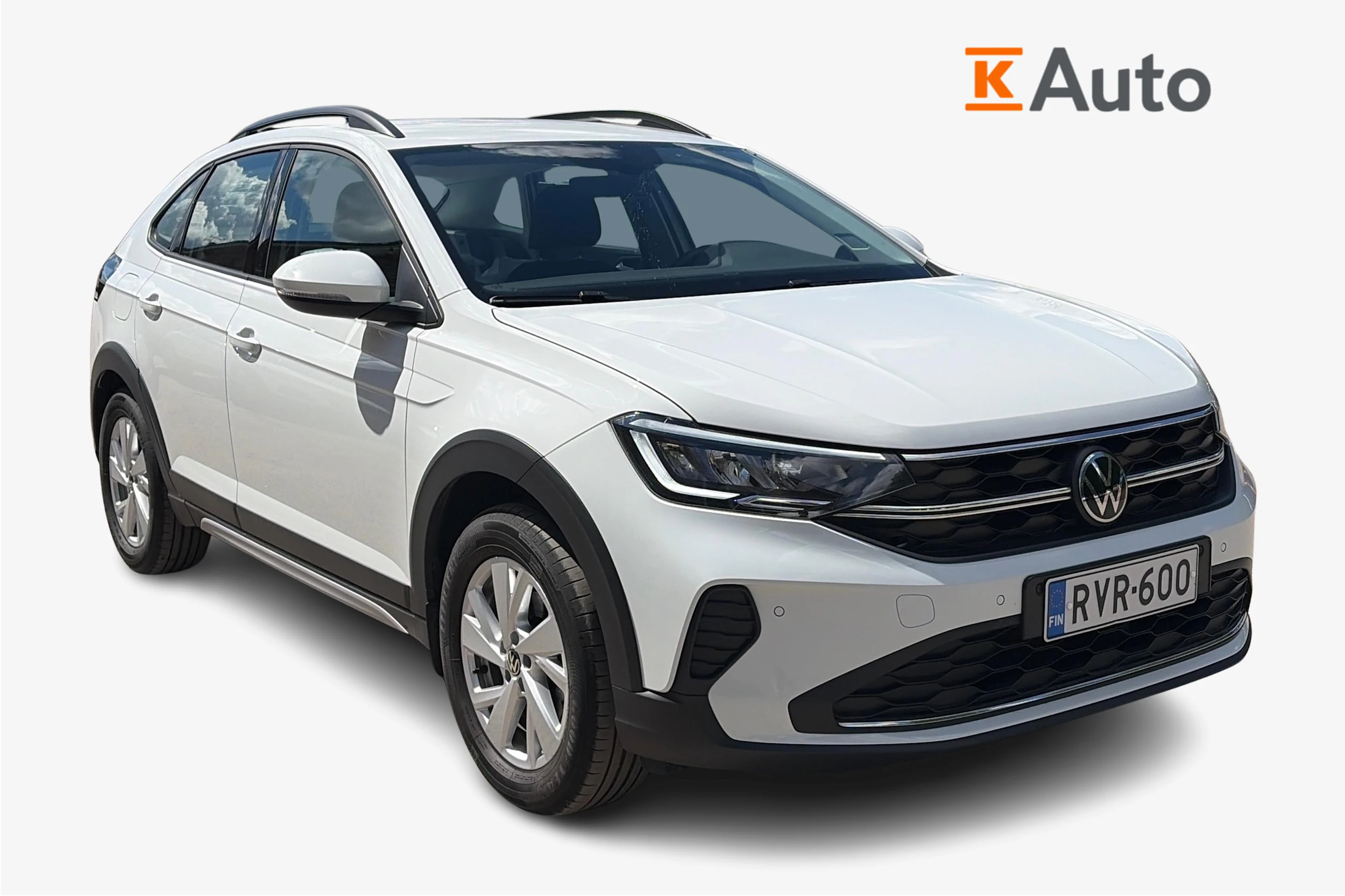 valkoinen Volkswagen Taigo 2024 kuva 1.