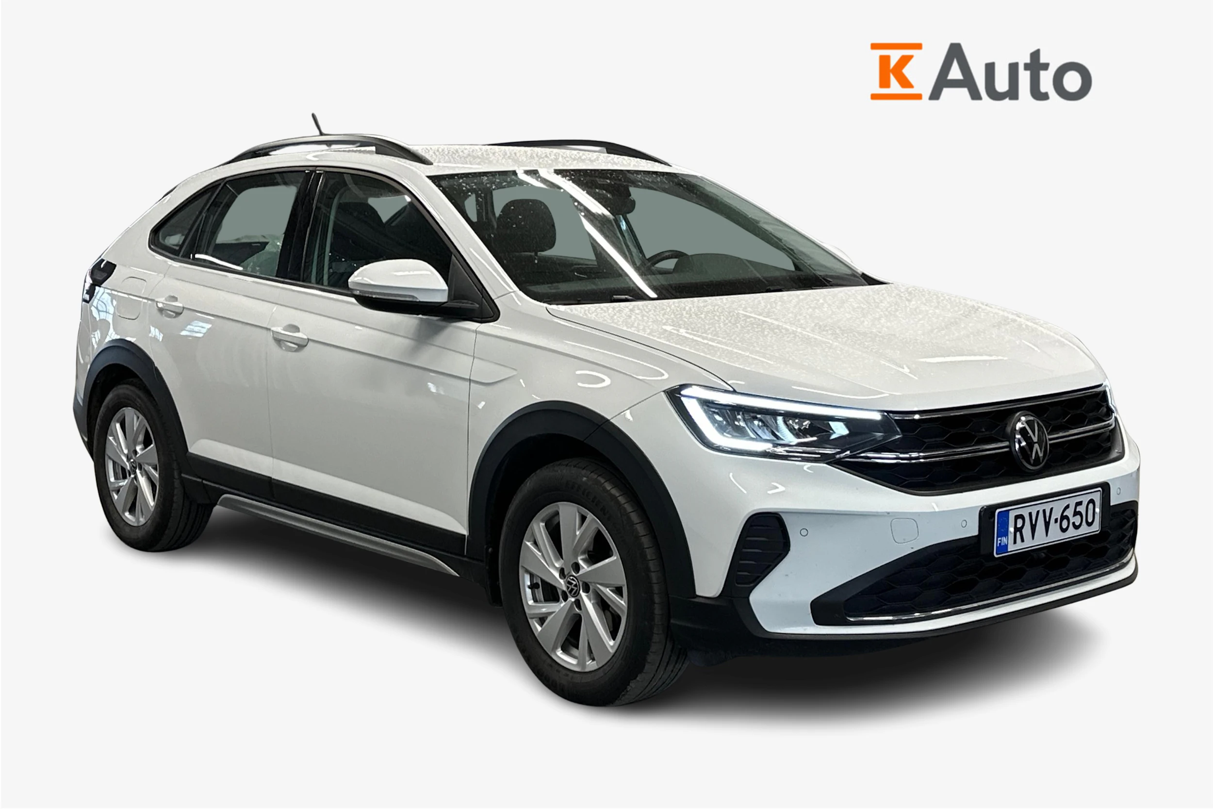 valkoinen Volkswagen Taigo 2024 kuva 1.