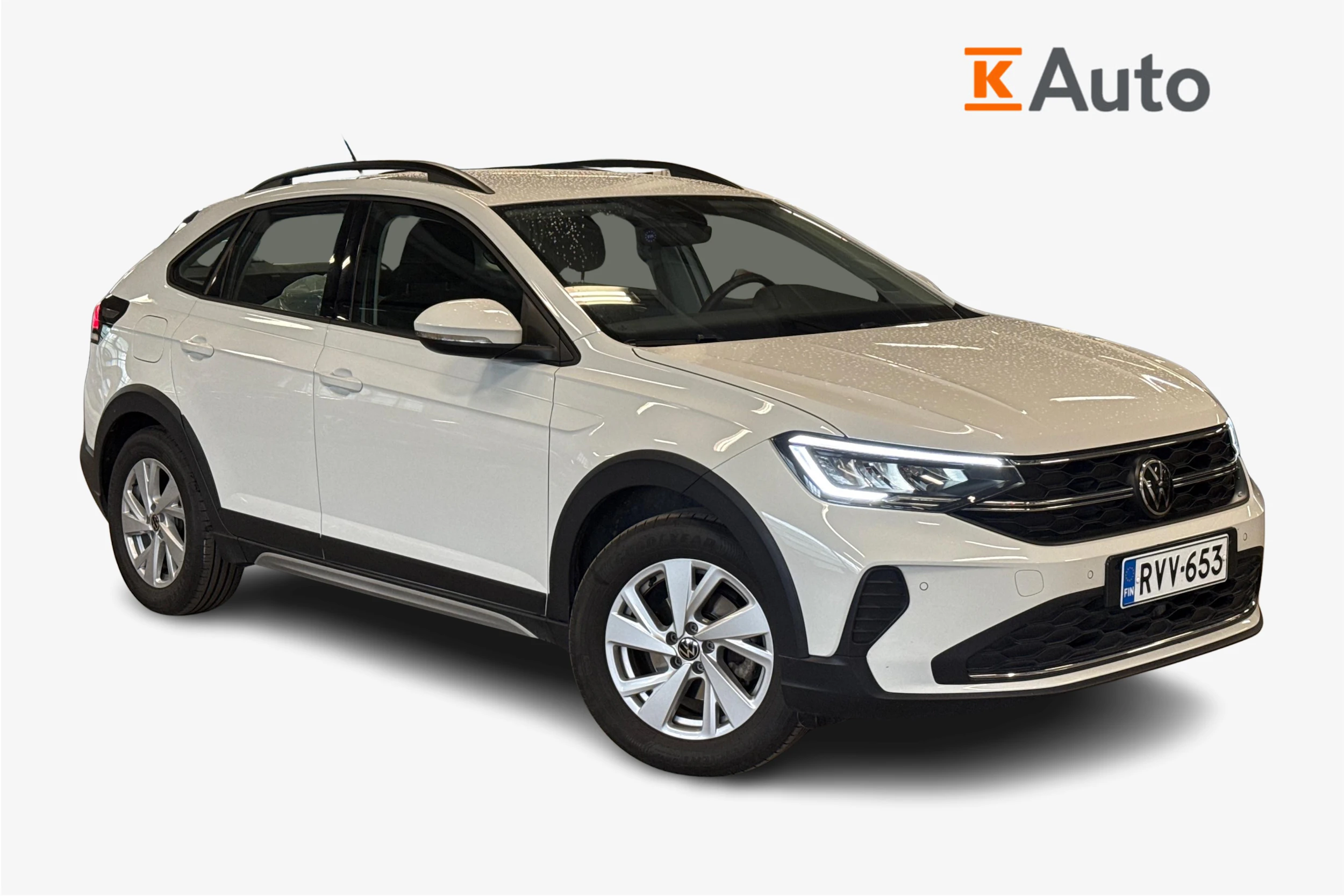 valkoinen Volkswagen Taigo 2024 kuva 1.