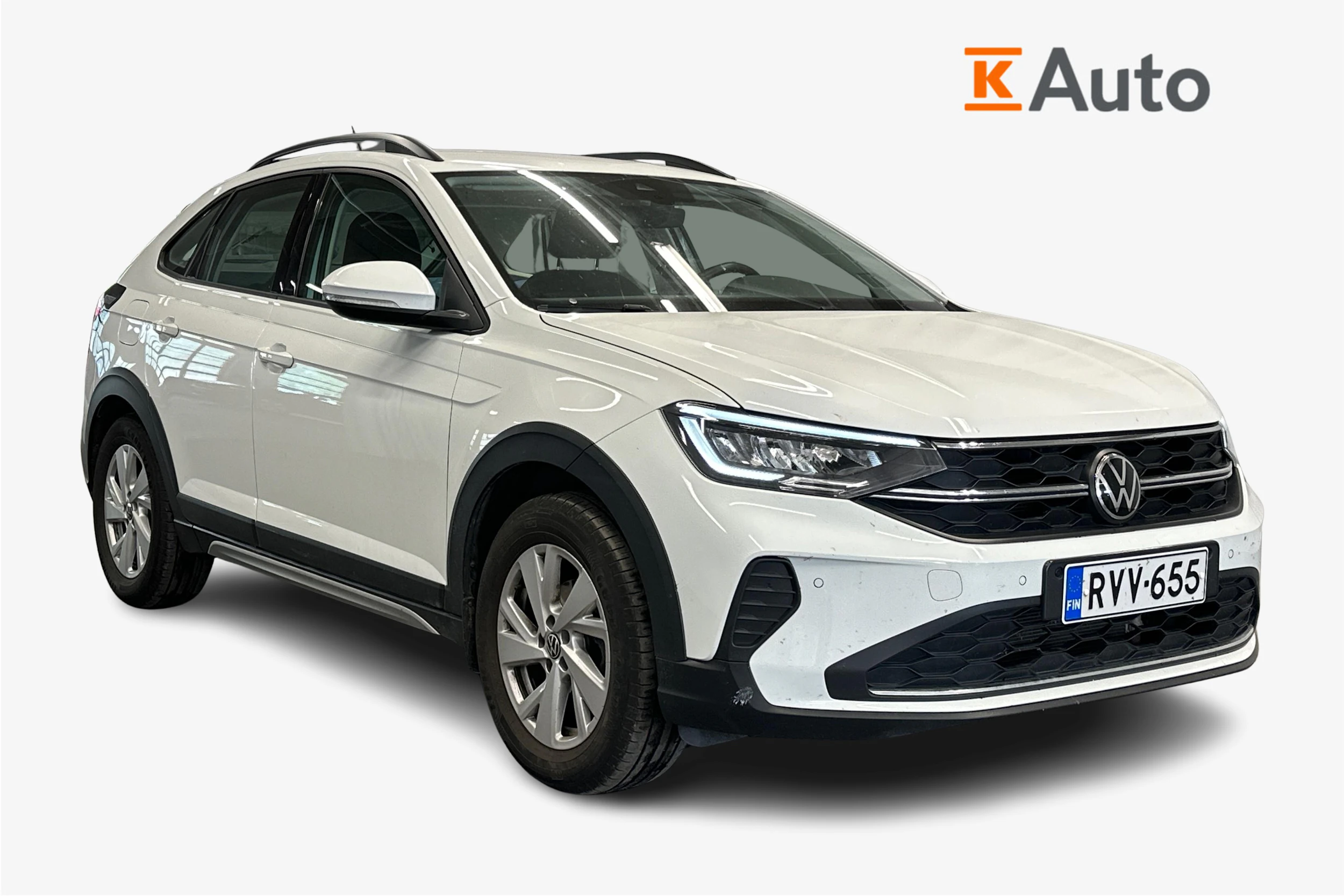 valkoinen Volkswagen Taigo 2024 kuva 1.