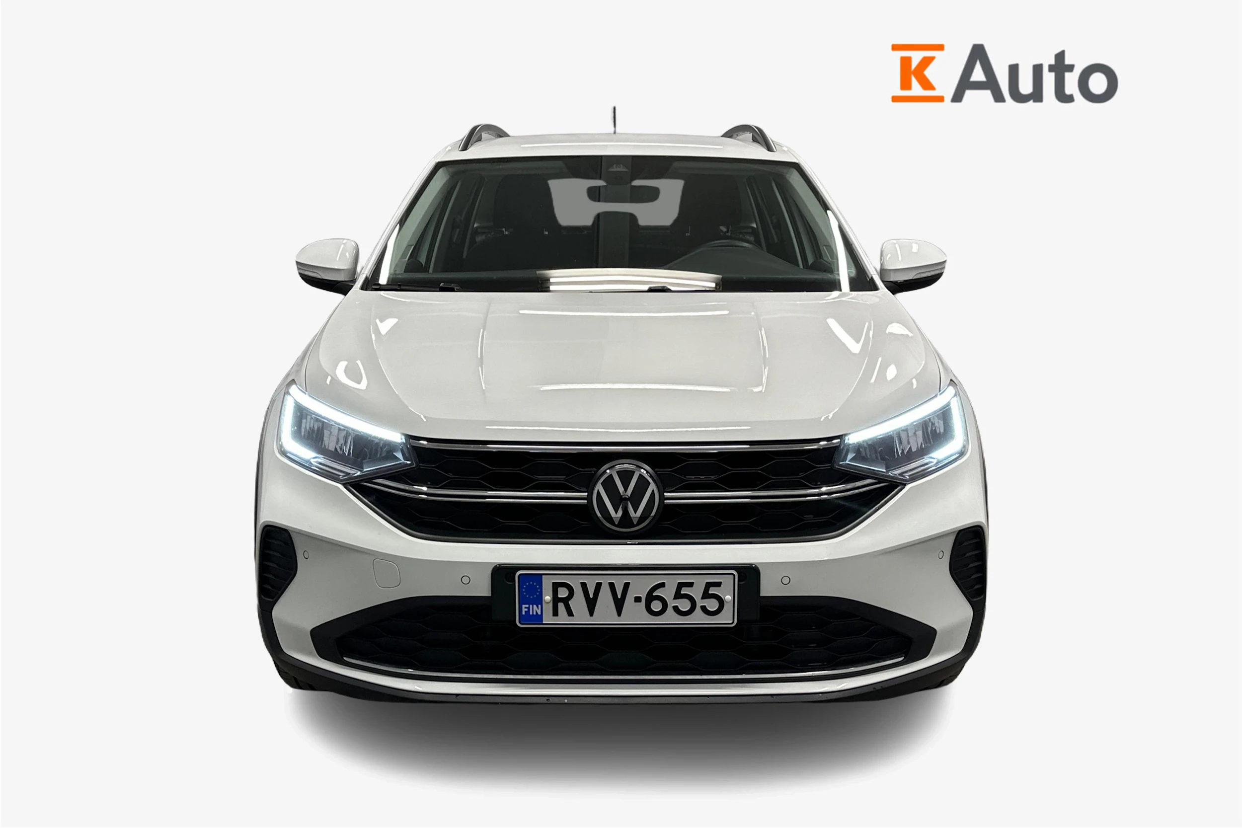 valkoinen Volkswagen Taigo 2024 kuva 4.