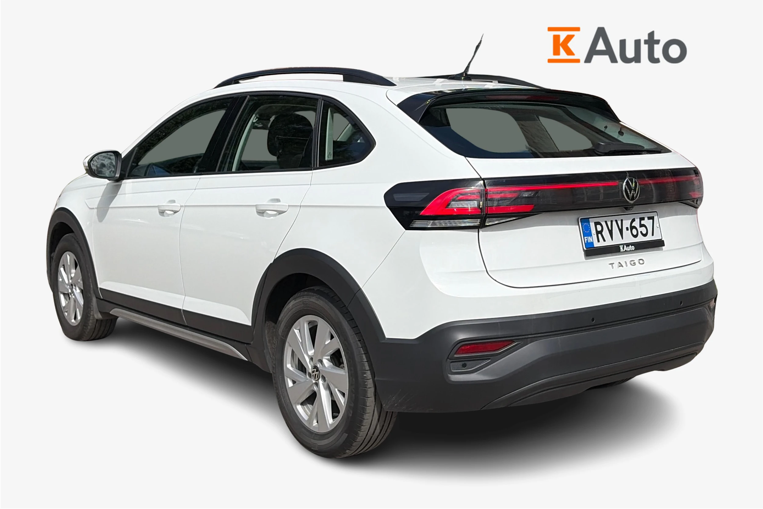 valkoinen Volkswagen Taigo 2024 kuva 2.