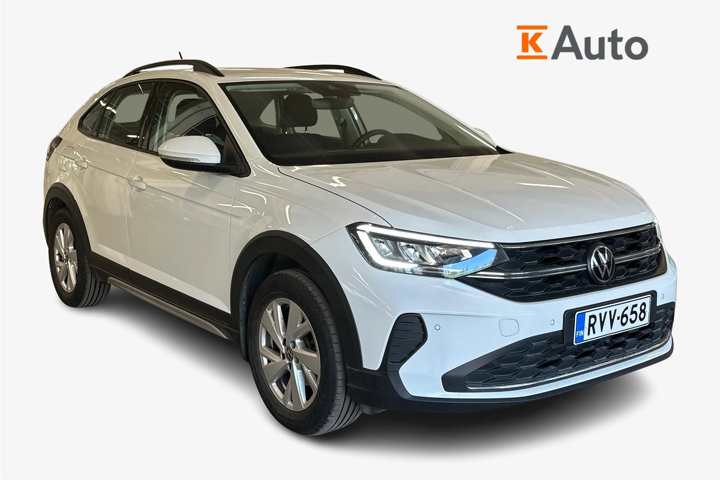 valkoinen Volkswagen Taigo 2024 kuva 1.