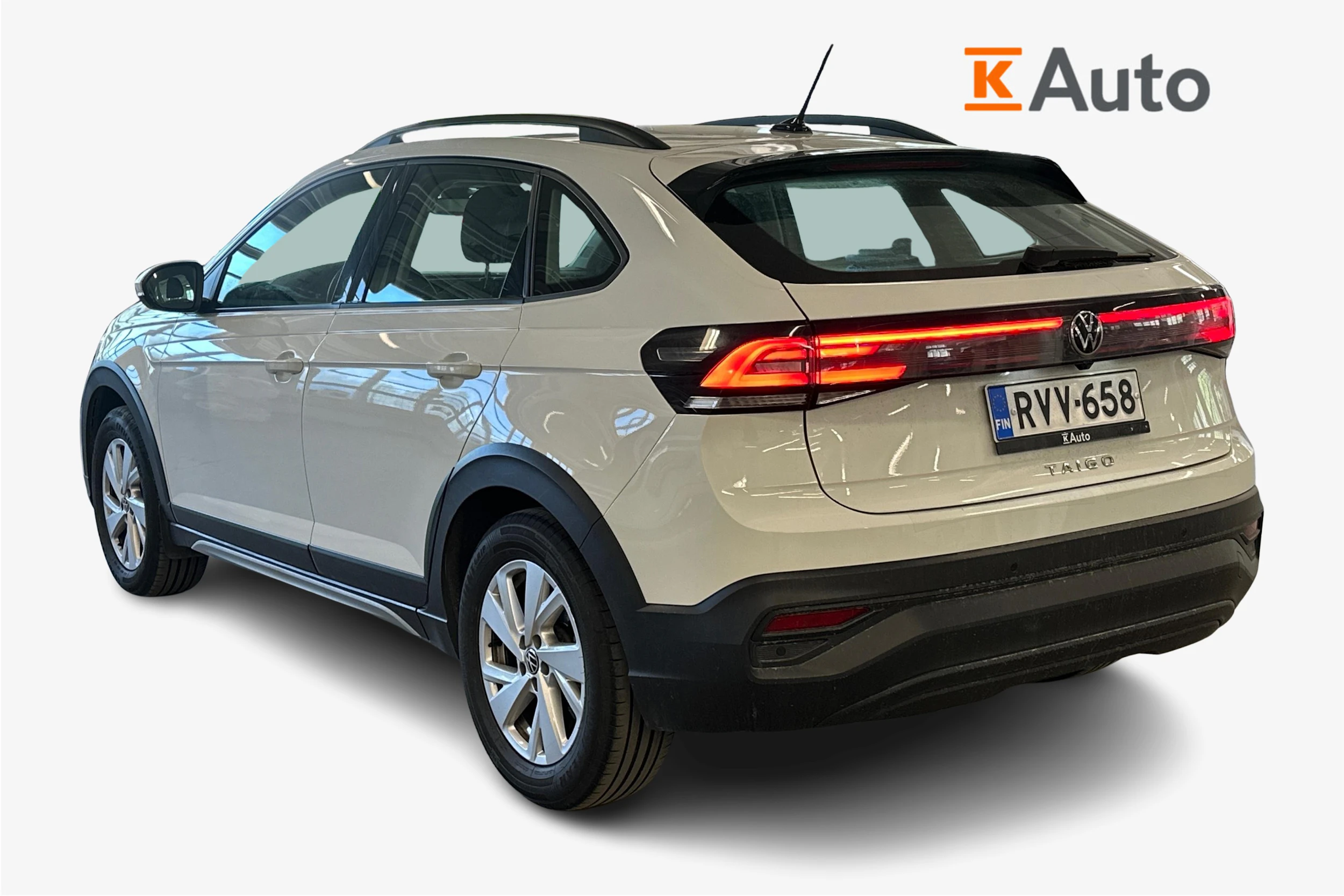 valkoinen Volkswagen Taigo 2024 kuva 2.