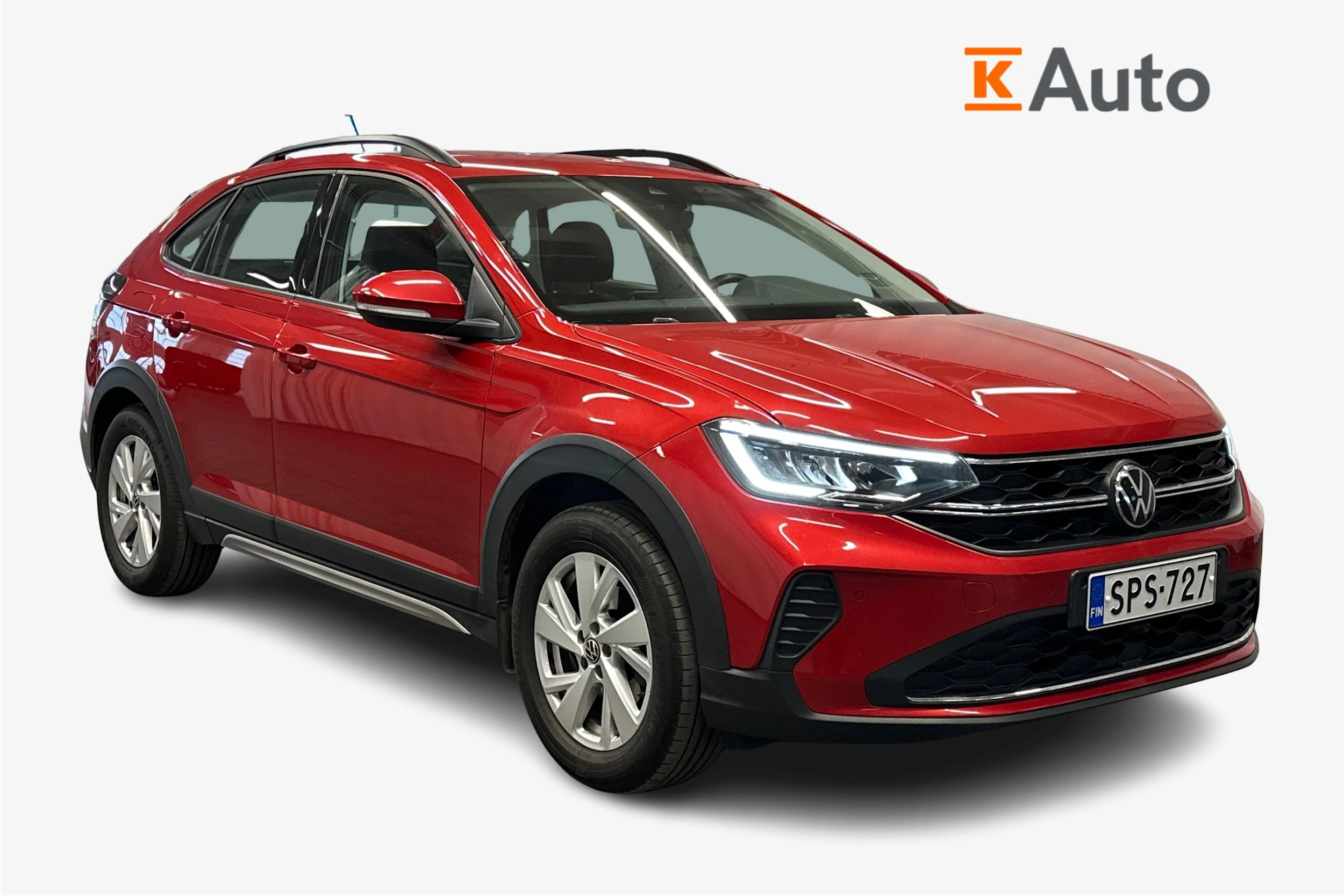 punainen Volkswagen Taigo 2024 kuva 1.