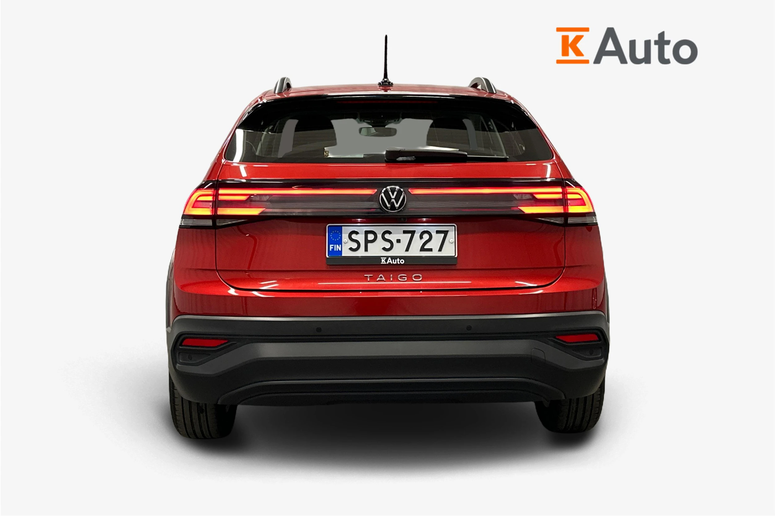 punainen Volkswagen Taigo 2024 kuva 4.