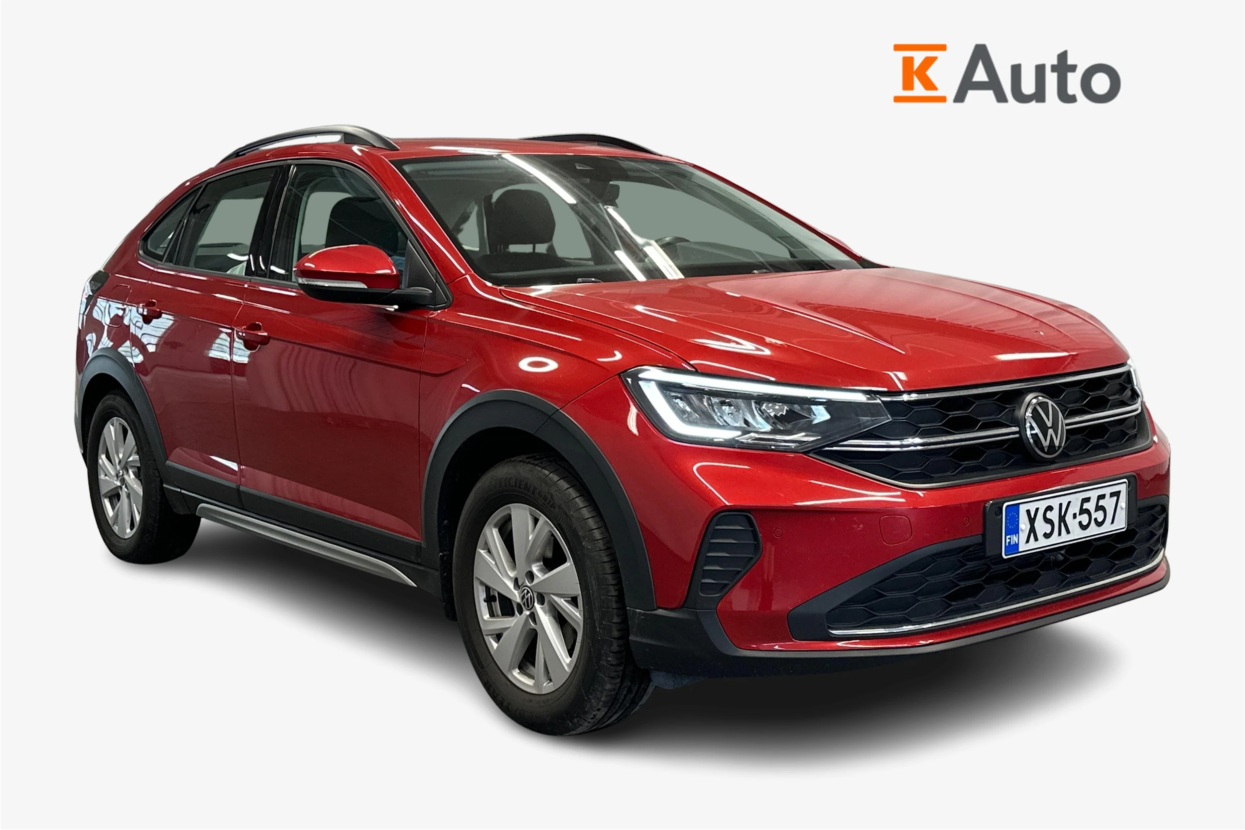 punainen Volkswagen Taigo 2024 kuva 1.