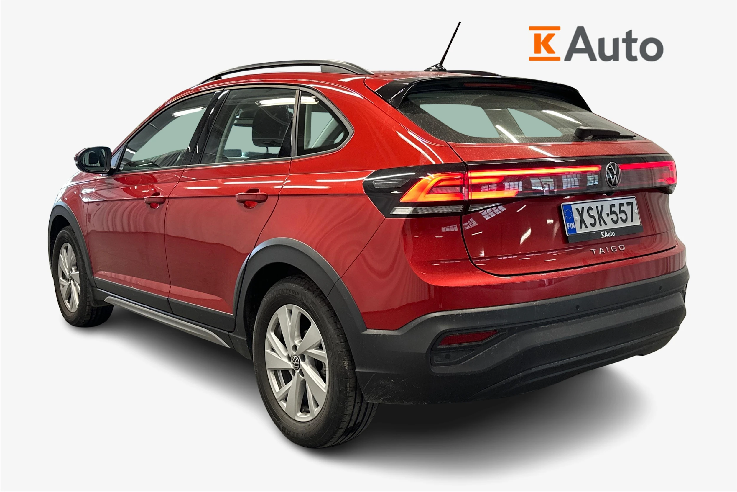 punainen Volkswagen Taigo 2024 kuva 2.