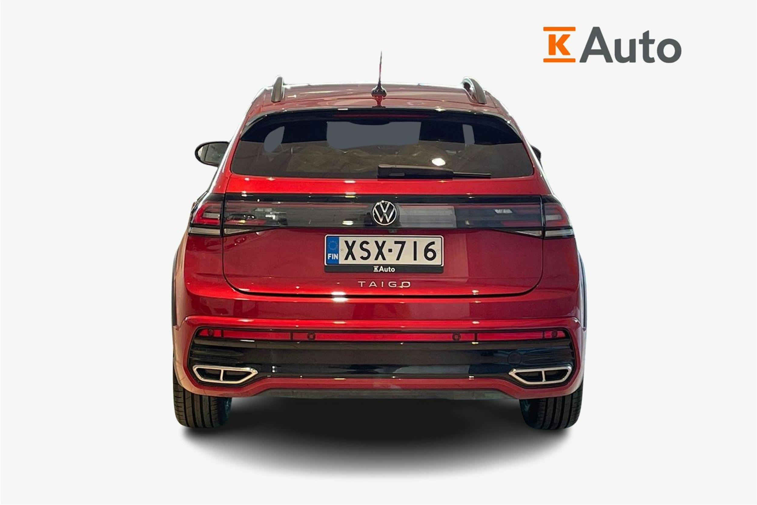 Punainen Volkswagen Taigo 2024 kuva 3.
