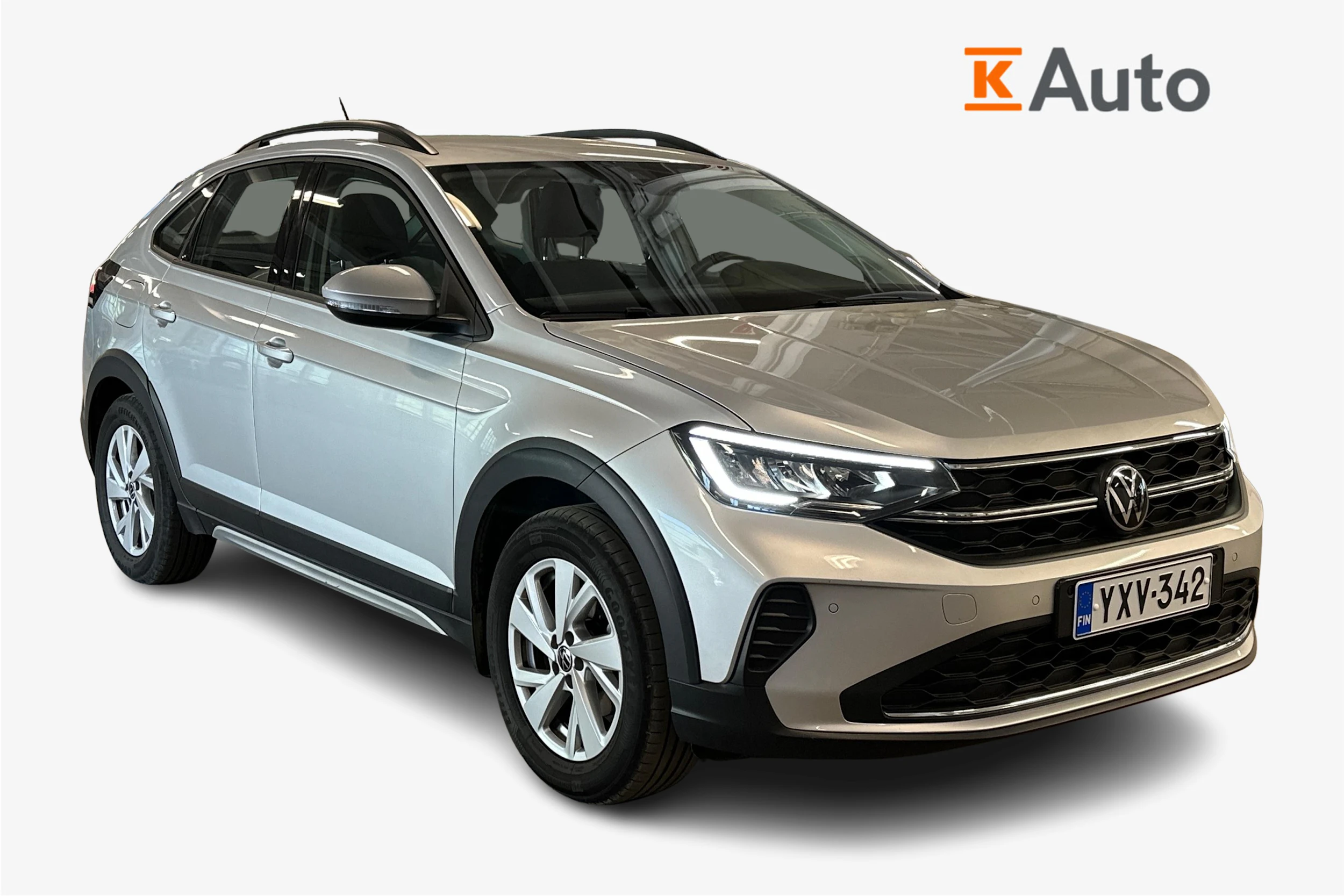harmaa Volkswagen Taigo 2024 kuva 1.