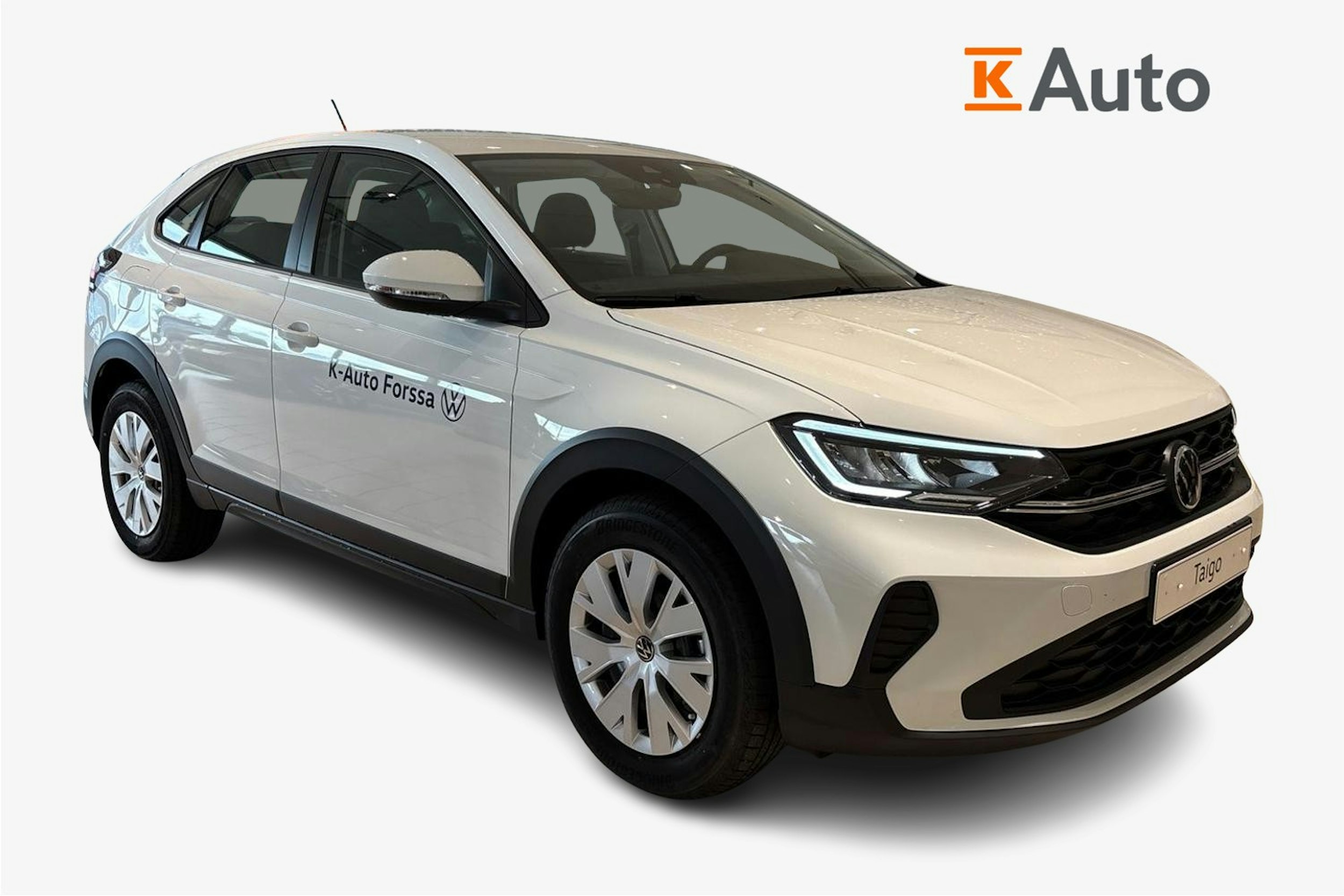 valkoinen Volkswagen Taigo 2025 kuva 1.