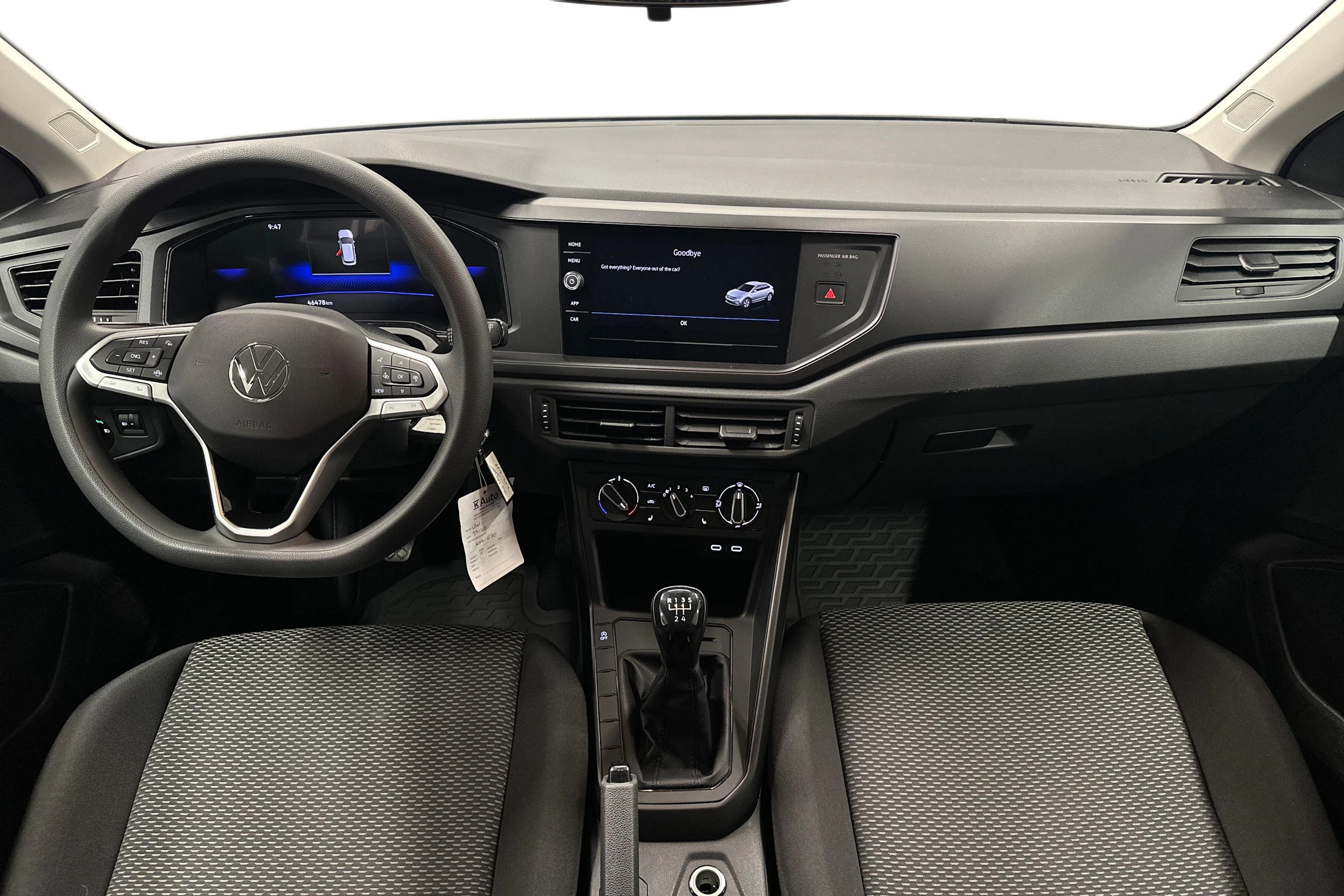 sininen Volkswagen Taigo 2025 kuva 7.