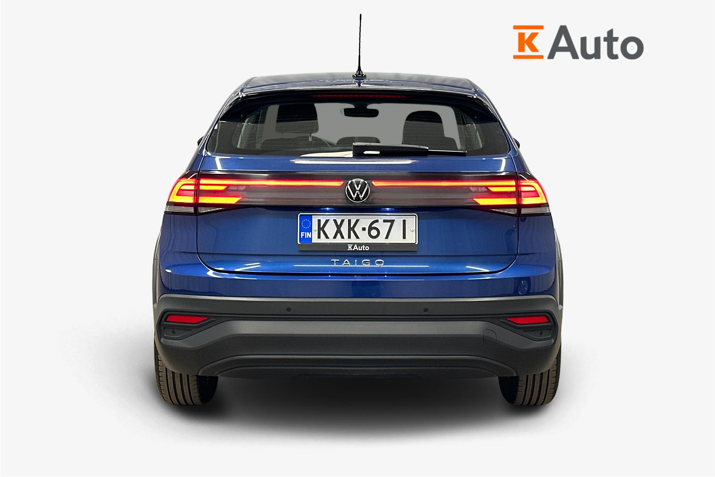 sininen Volkswagen Taigo 2025 kuva 3.
