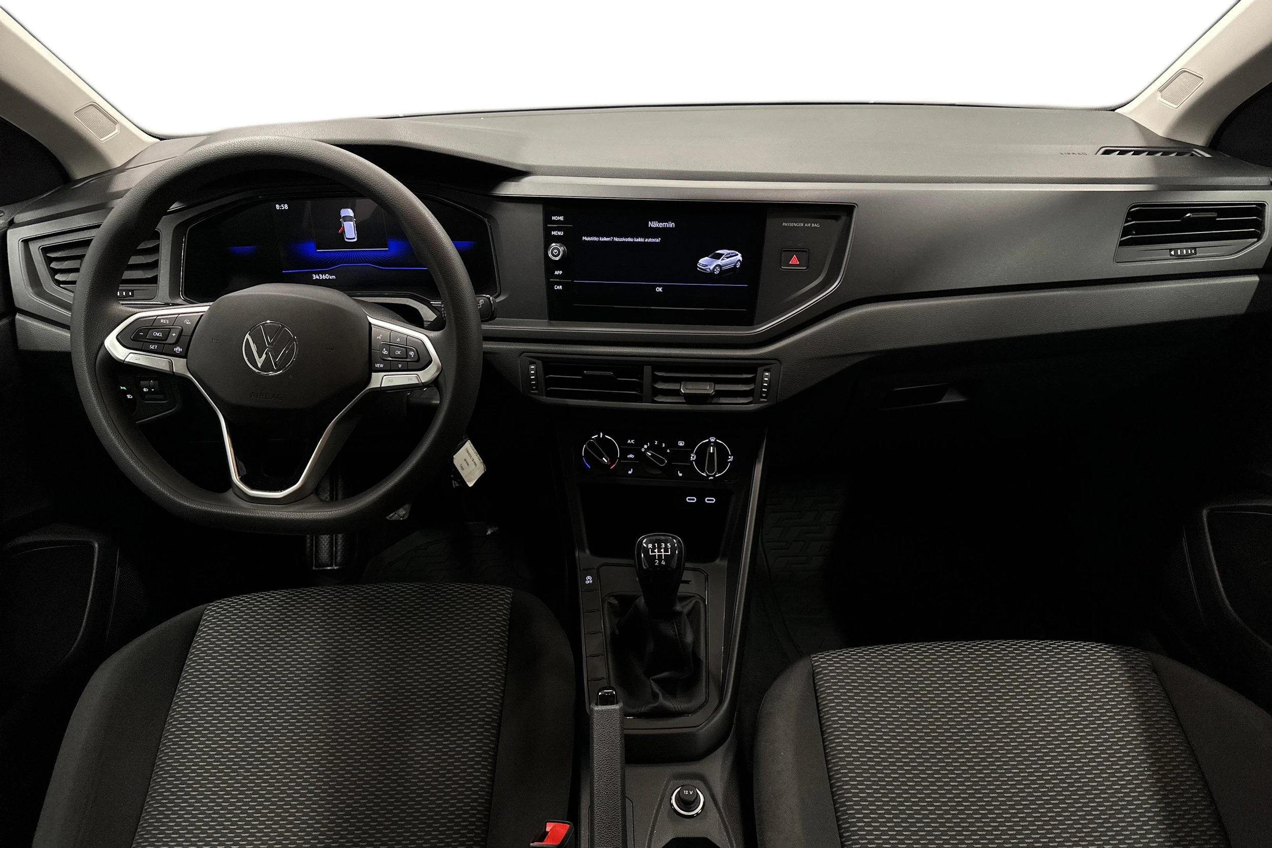 sininen Volkswagen Taigo 2025 kuva 7.