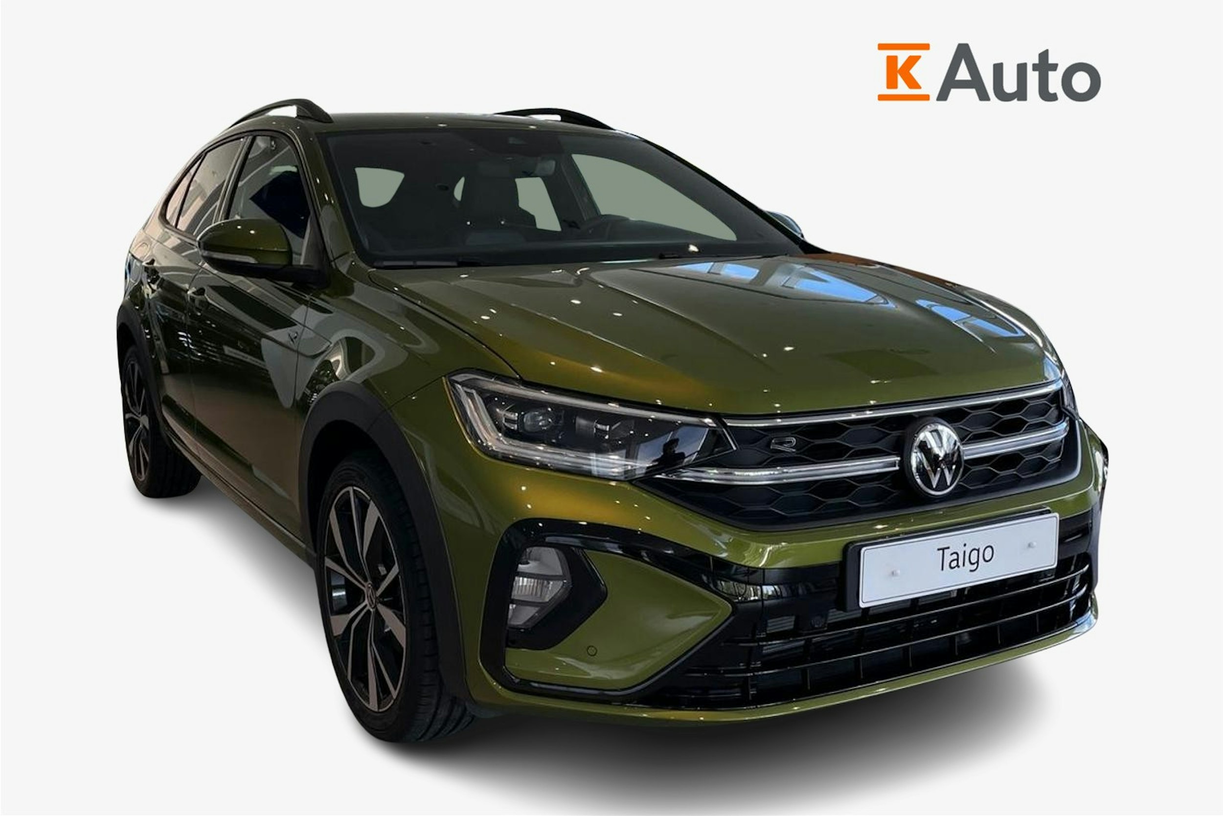 vihreä Volkswagen Taigo 2025 kuva 1.