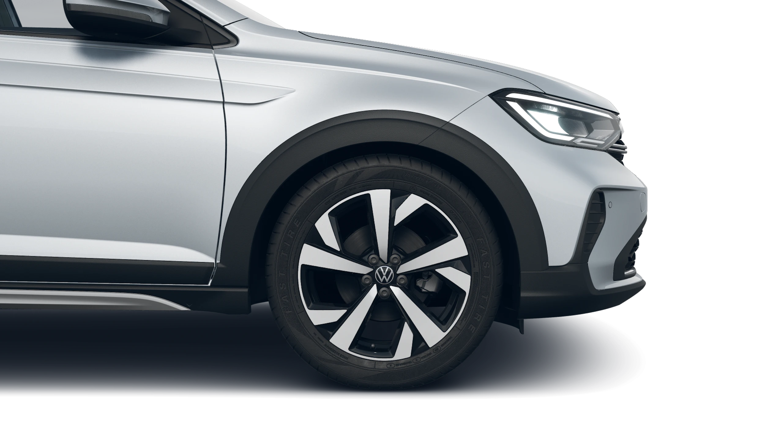 Reflex Silver -metalliväri Volkswagen Taigo 2026 kuva 9.