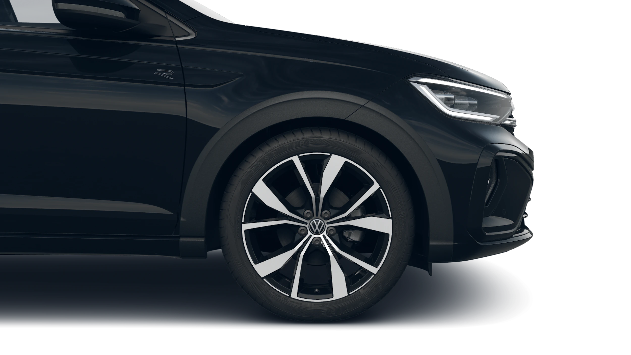 Deep Black -helmiäisväri Volkswagen Taigo 2026 kuva 9.