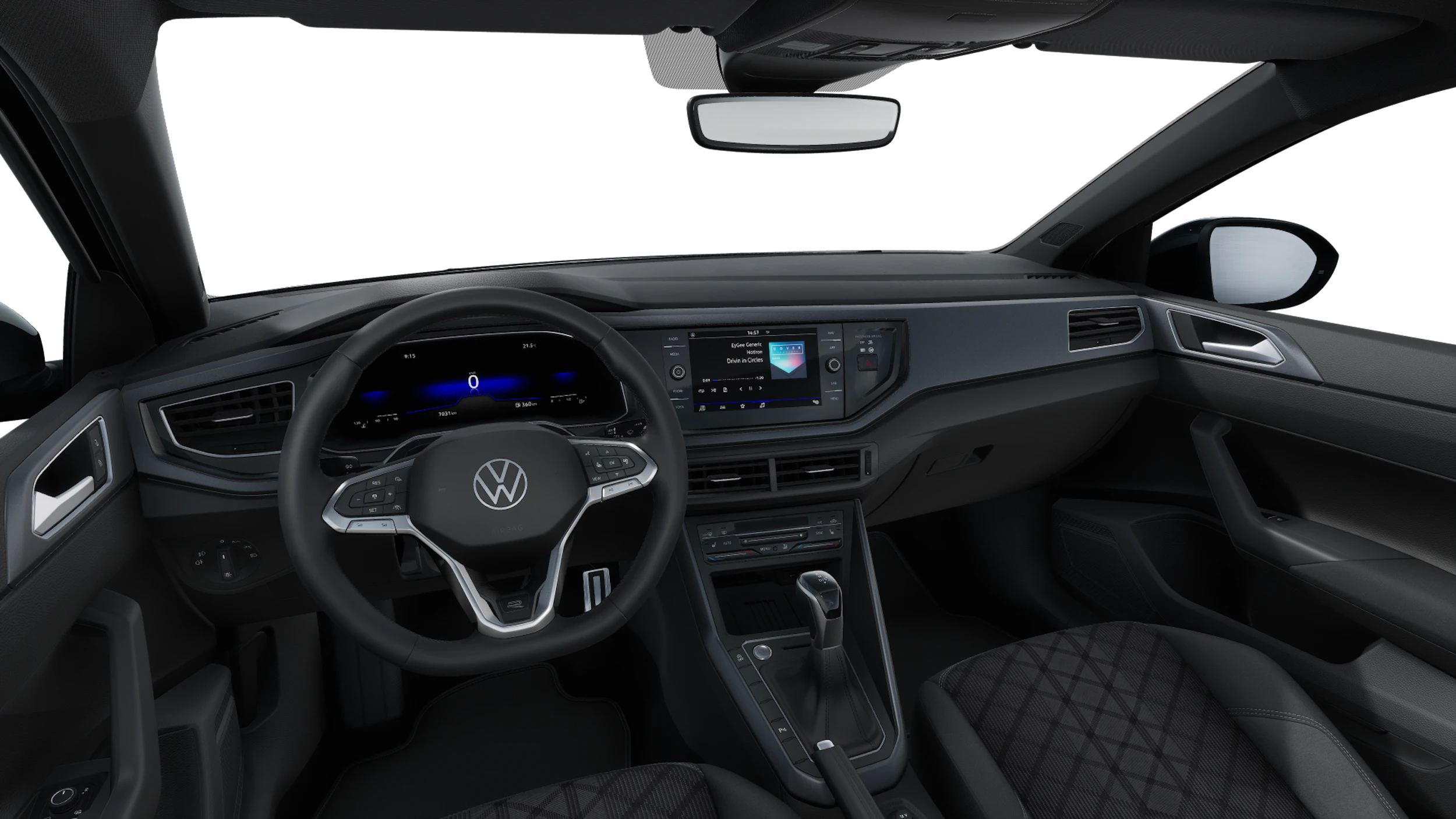 Deep Black -helmiäisväri Volkswagen Taigo 2026 kuva 10.