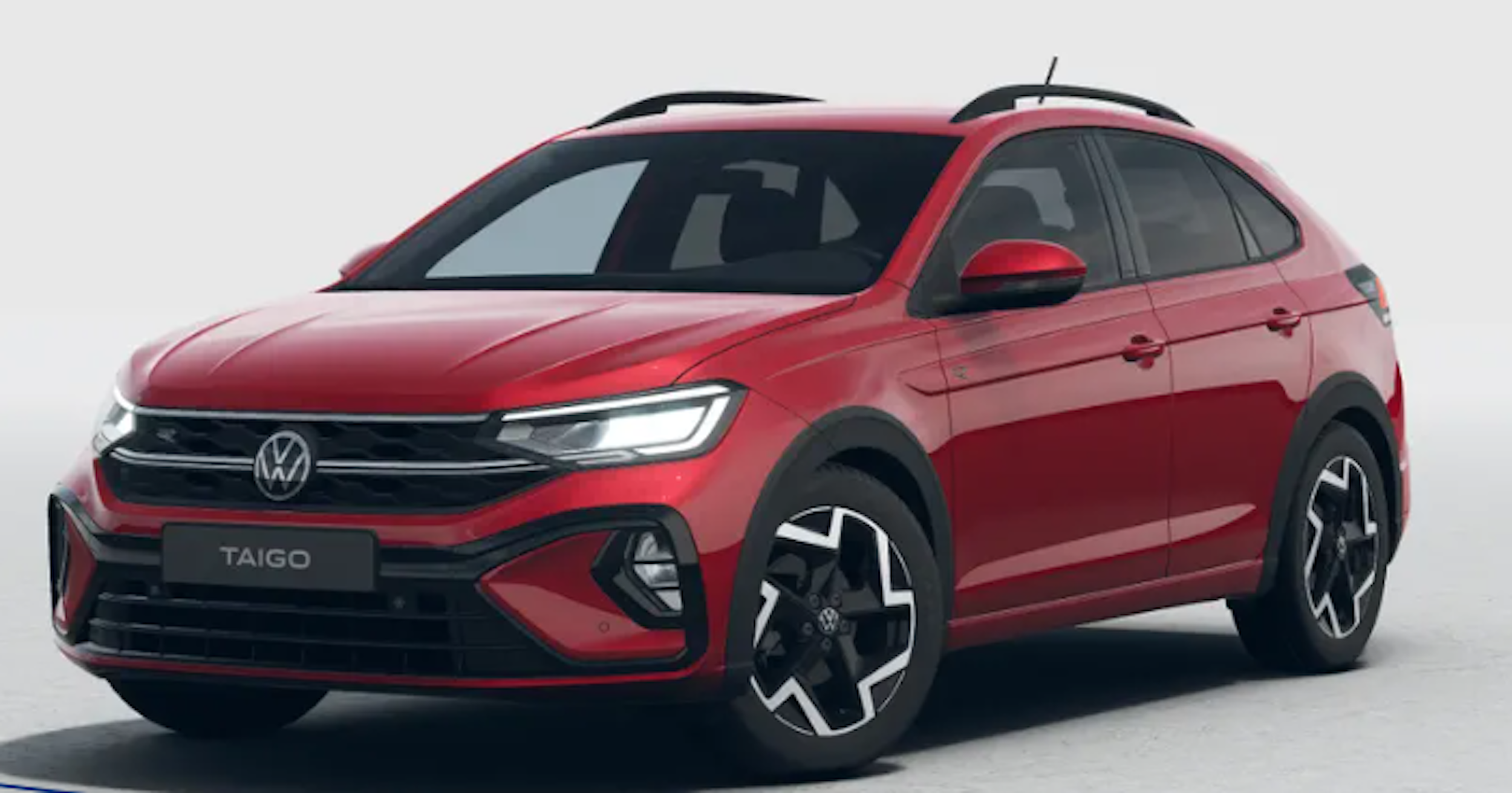 punainen Volkswagen Taigo 2026 kuva 1.