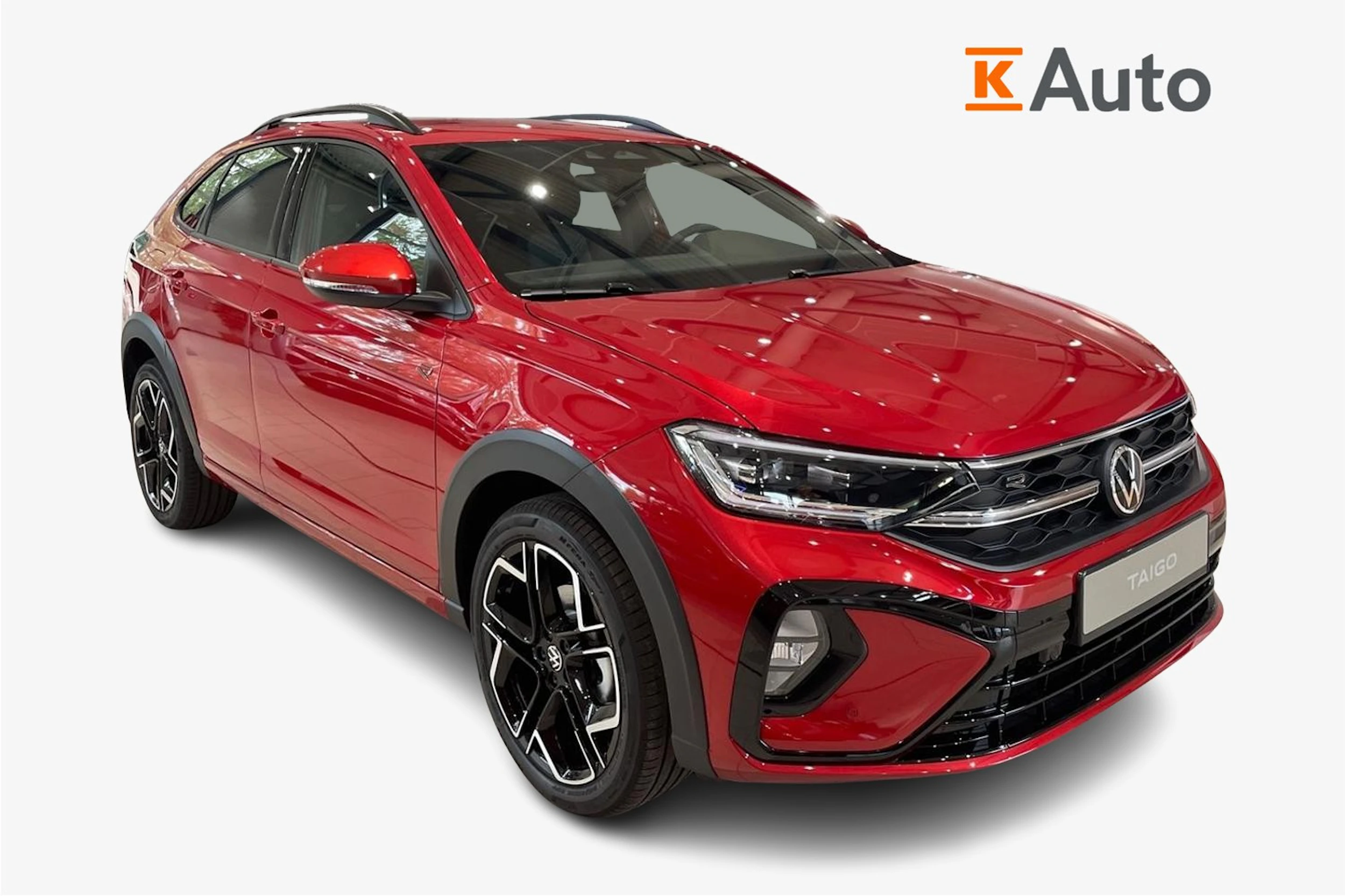 punainen Volkswagen Taigo 2026 kuva 1.